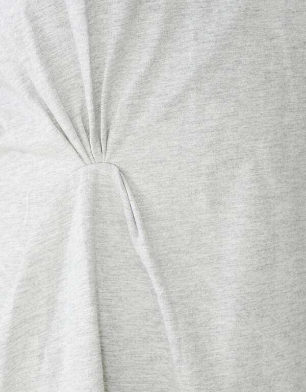 Knot T-Shirt Hellgrau SHOEBY WOMEN