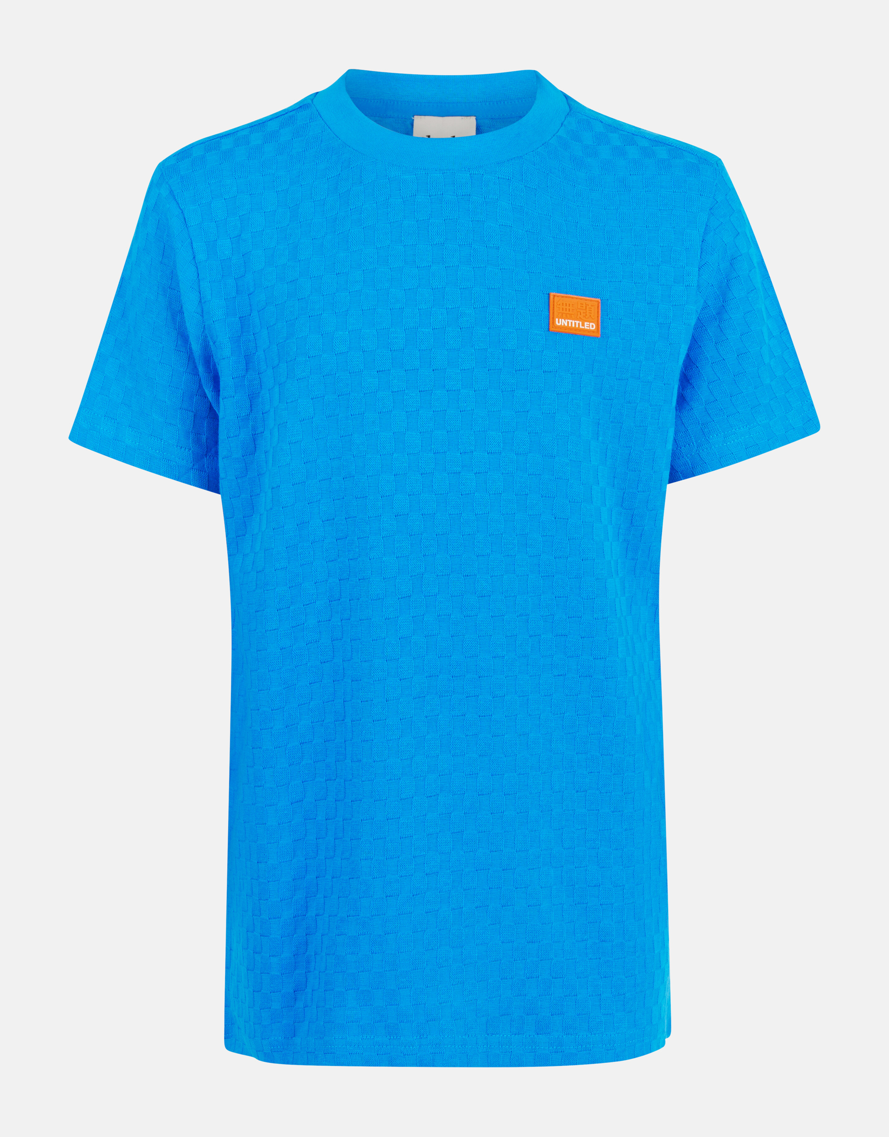 Block Textur T-shirt Blau SHOEBY BOYS