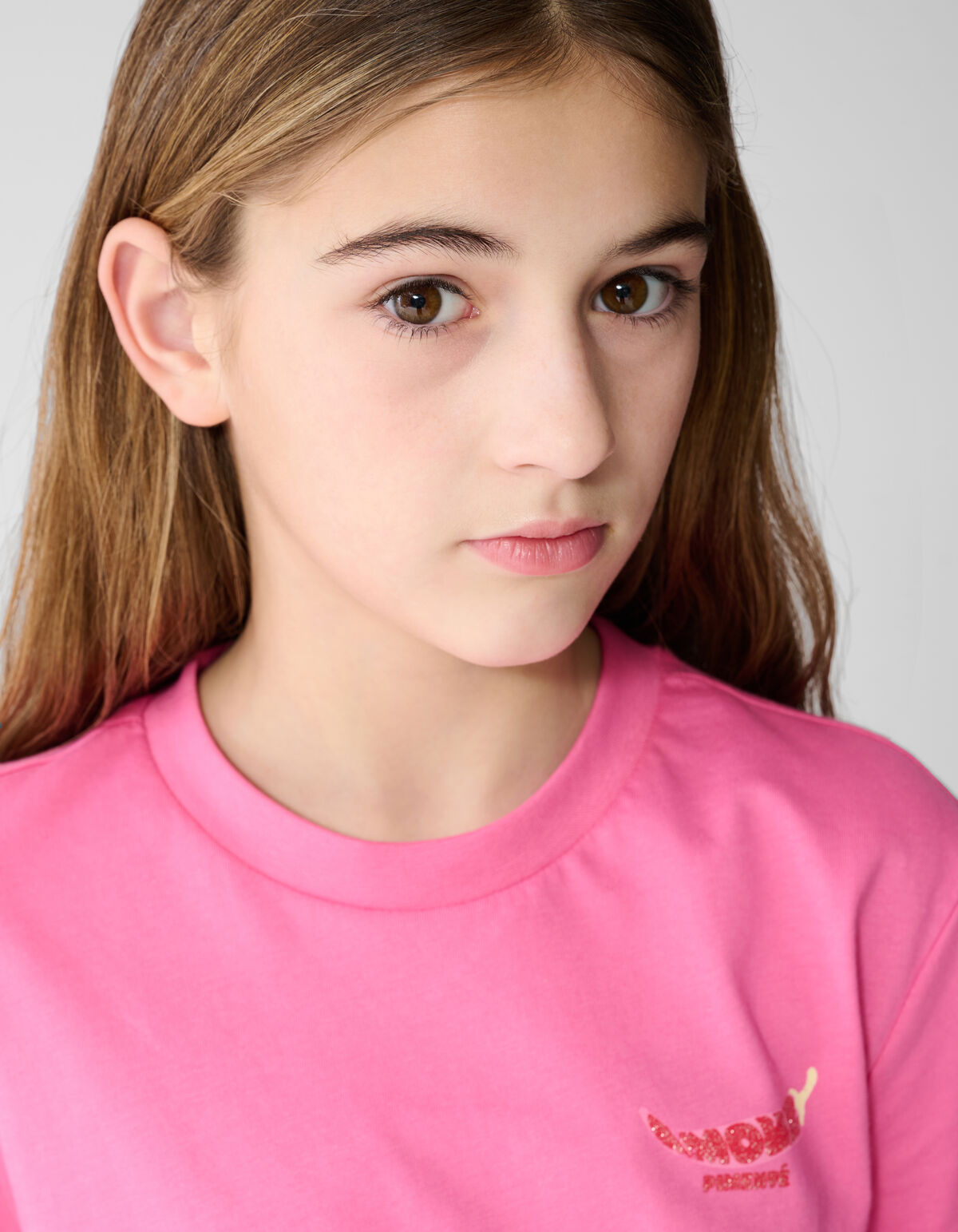 Amour Pimente Artwork T-Shirt Rosa SHOEBY GIRLS