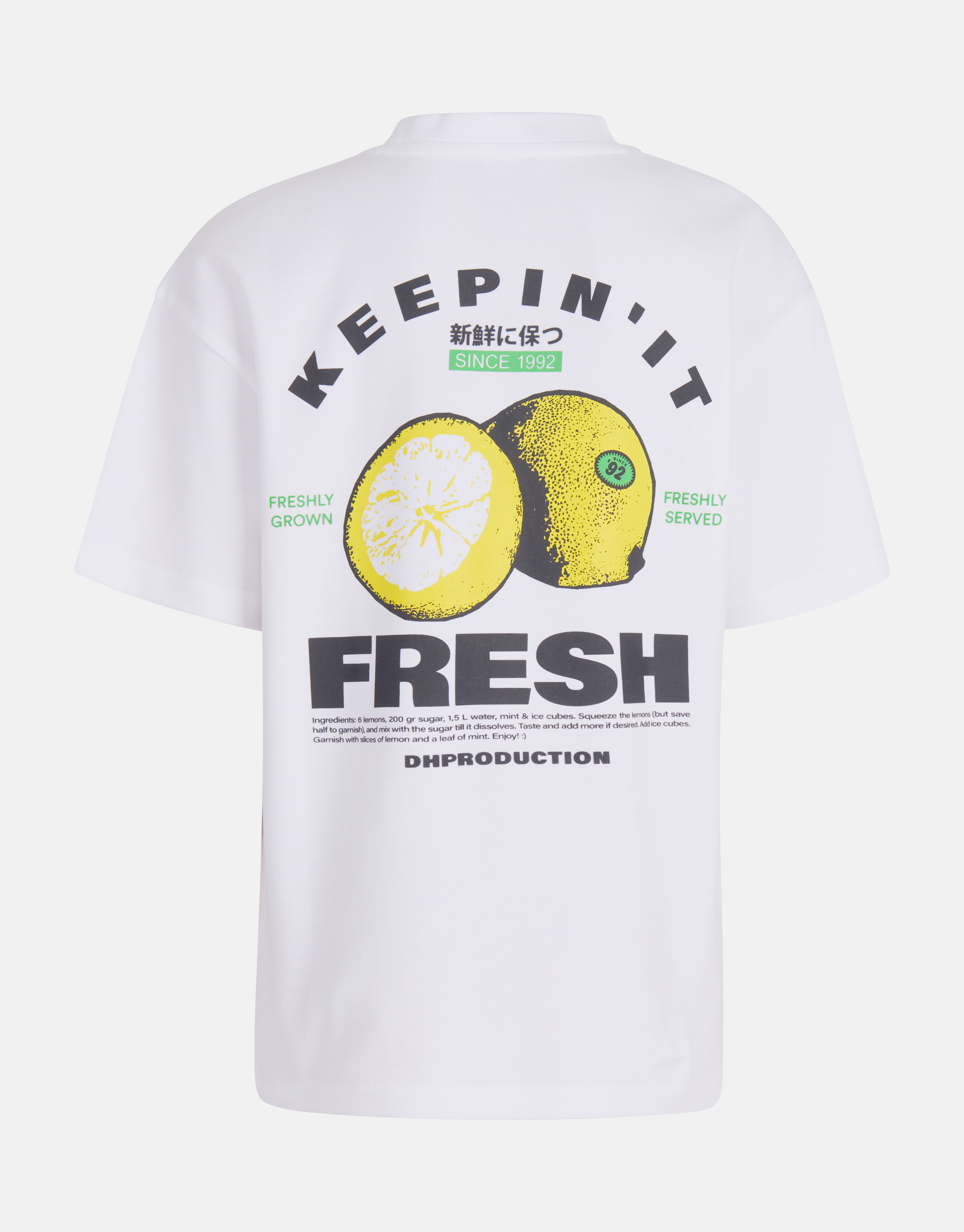 Heavy Artwork T-shirt Weiß SHOEBY BOYS