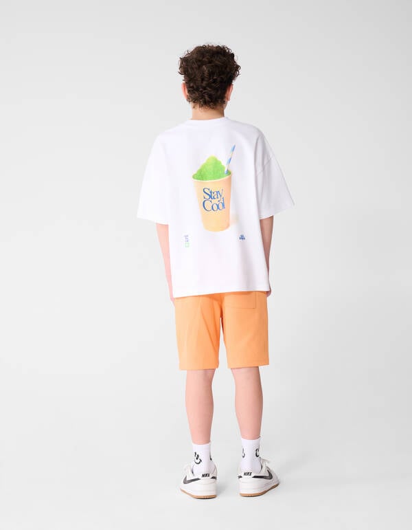 Piqu&eacute;-Shorts Orange SHOEBY BOYS
