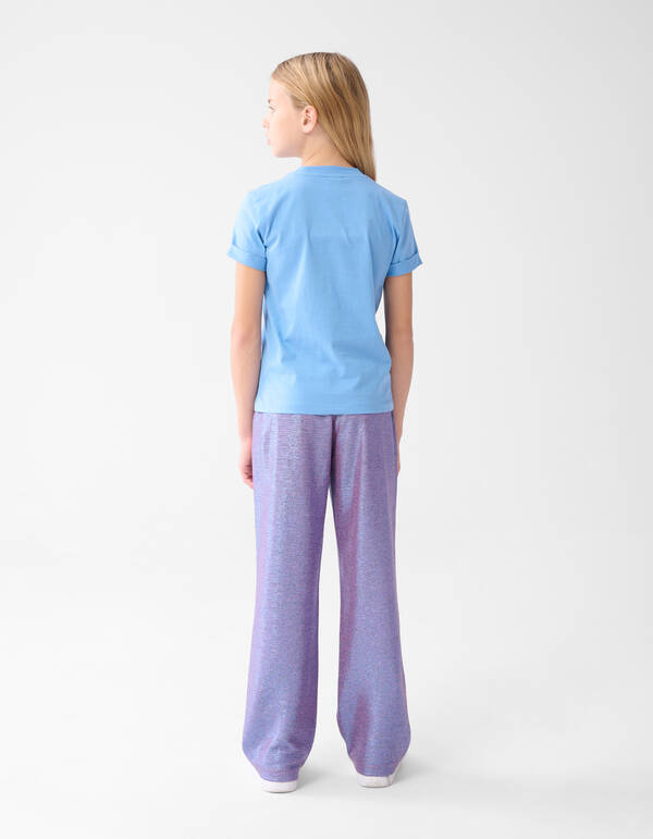 Kunstwerk T-shirt Blau SHOEBY GIRLS