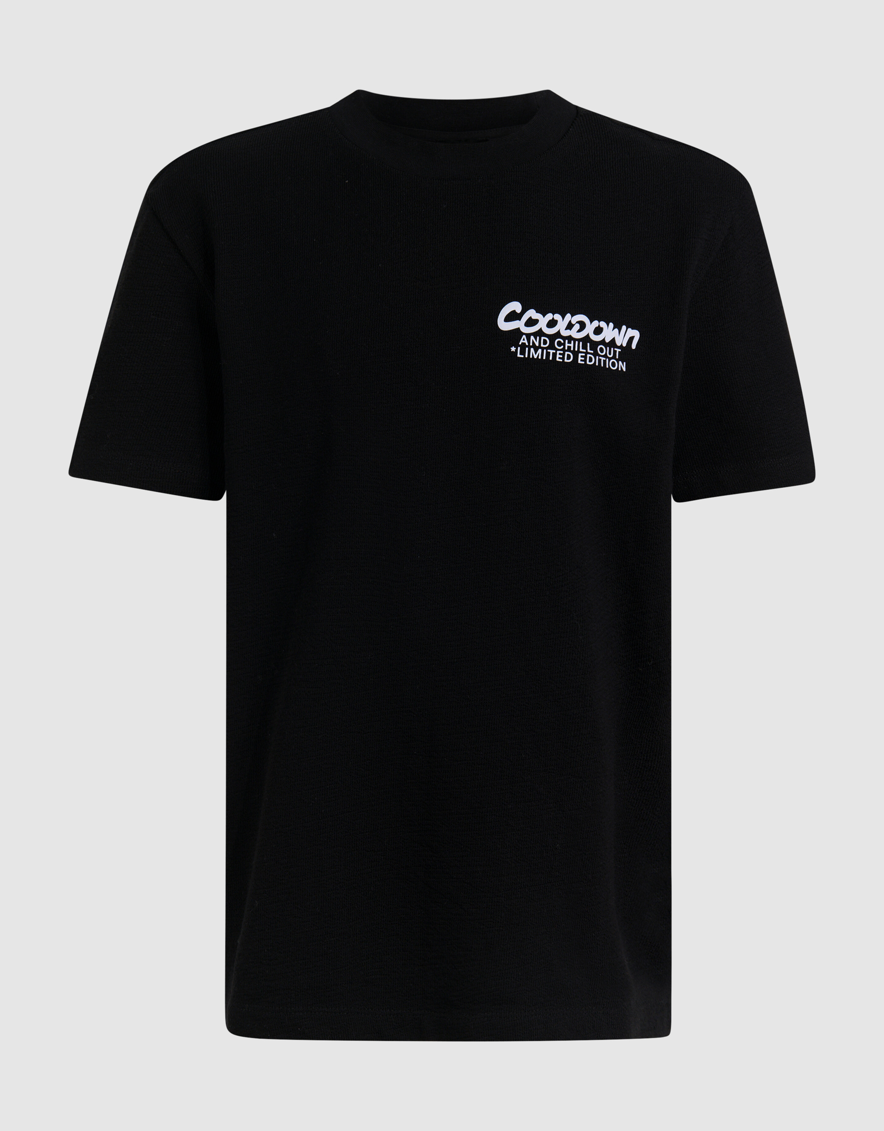 Text T-shirt Schwarz SHOEBY BOYS