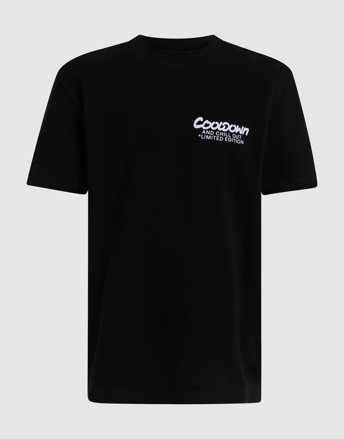 Text T-shirt Schwarz SHOEBY BOYS
