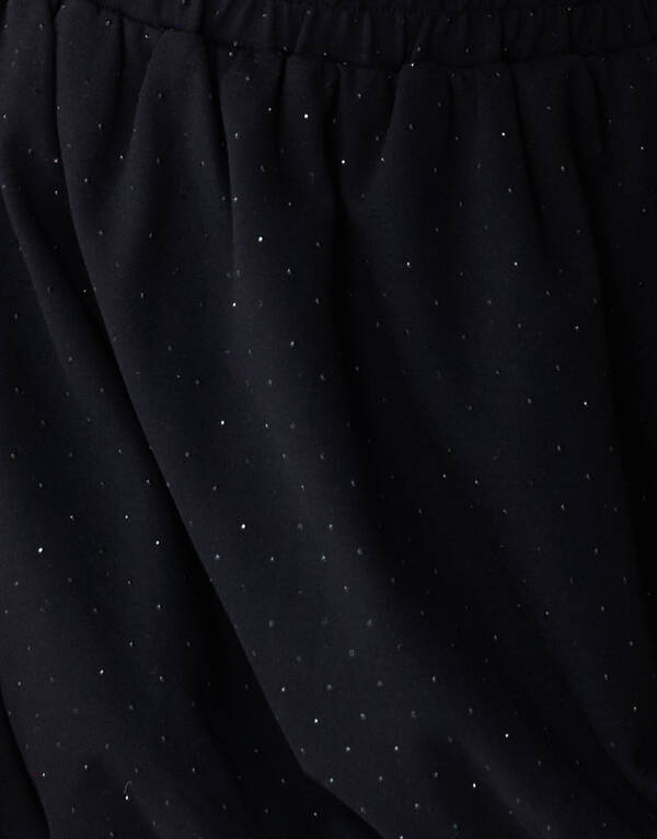 Strass Balloon Minirock Schwarz SHOEBY GIRLS