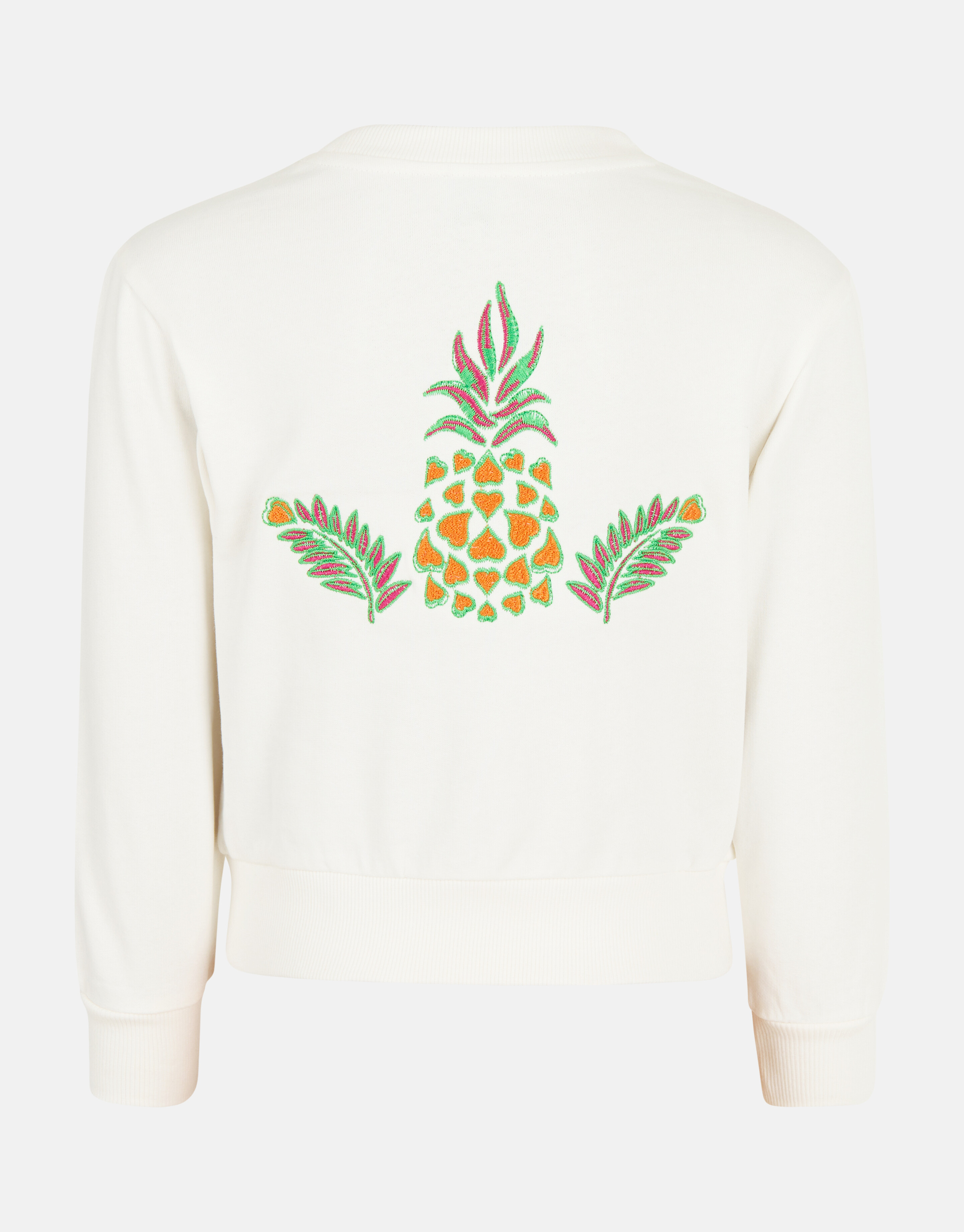 Bestickter Pullover Off White SHOEBY GIRLS