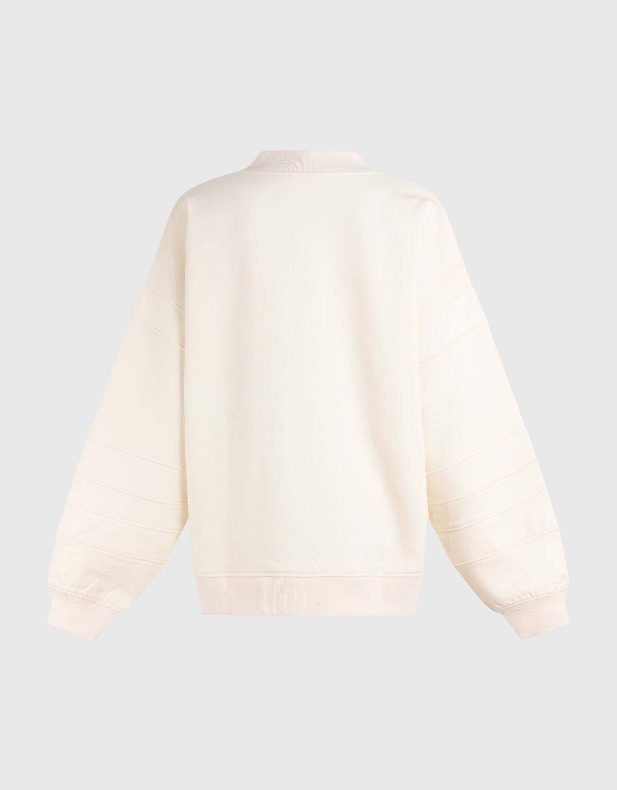 Varsity Logo Pullover Off White SHOEBY WOMEN