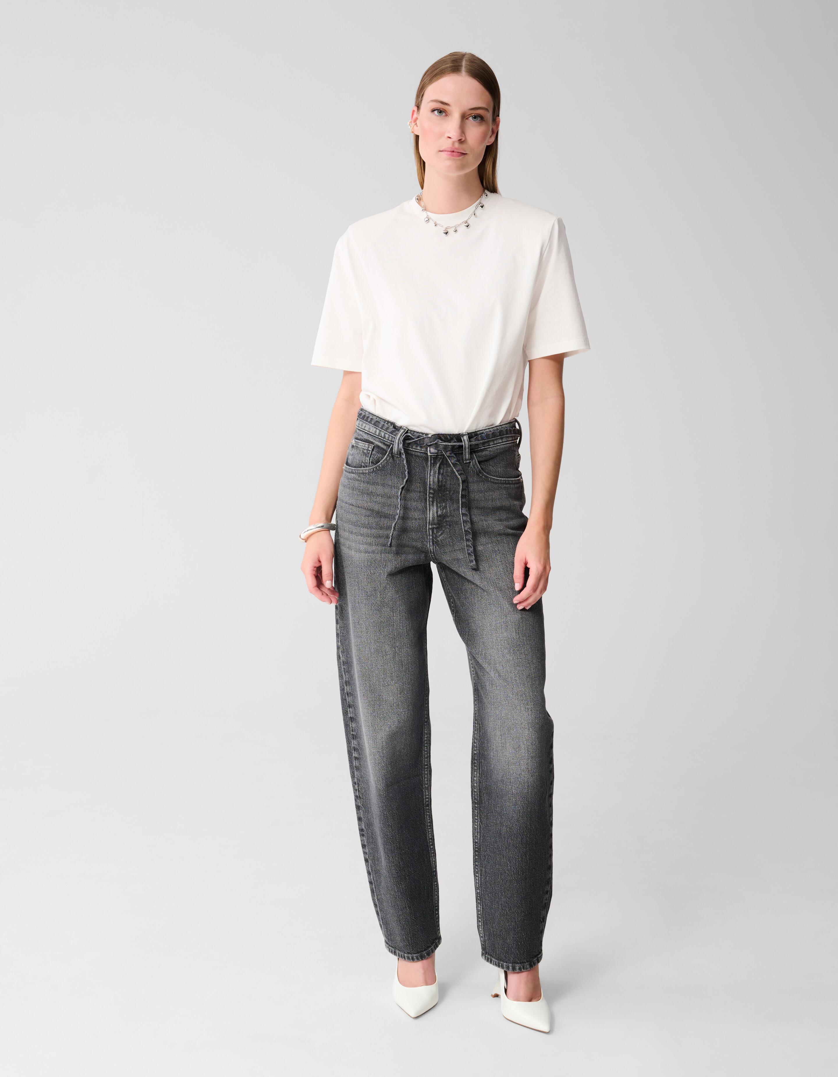 Balloon Fit Jeans Grijs SHOEBY WOMEN
