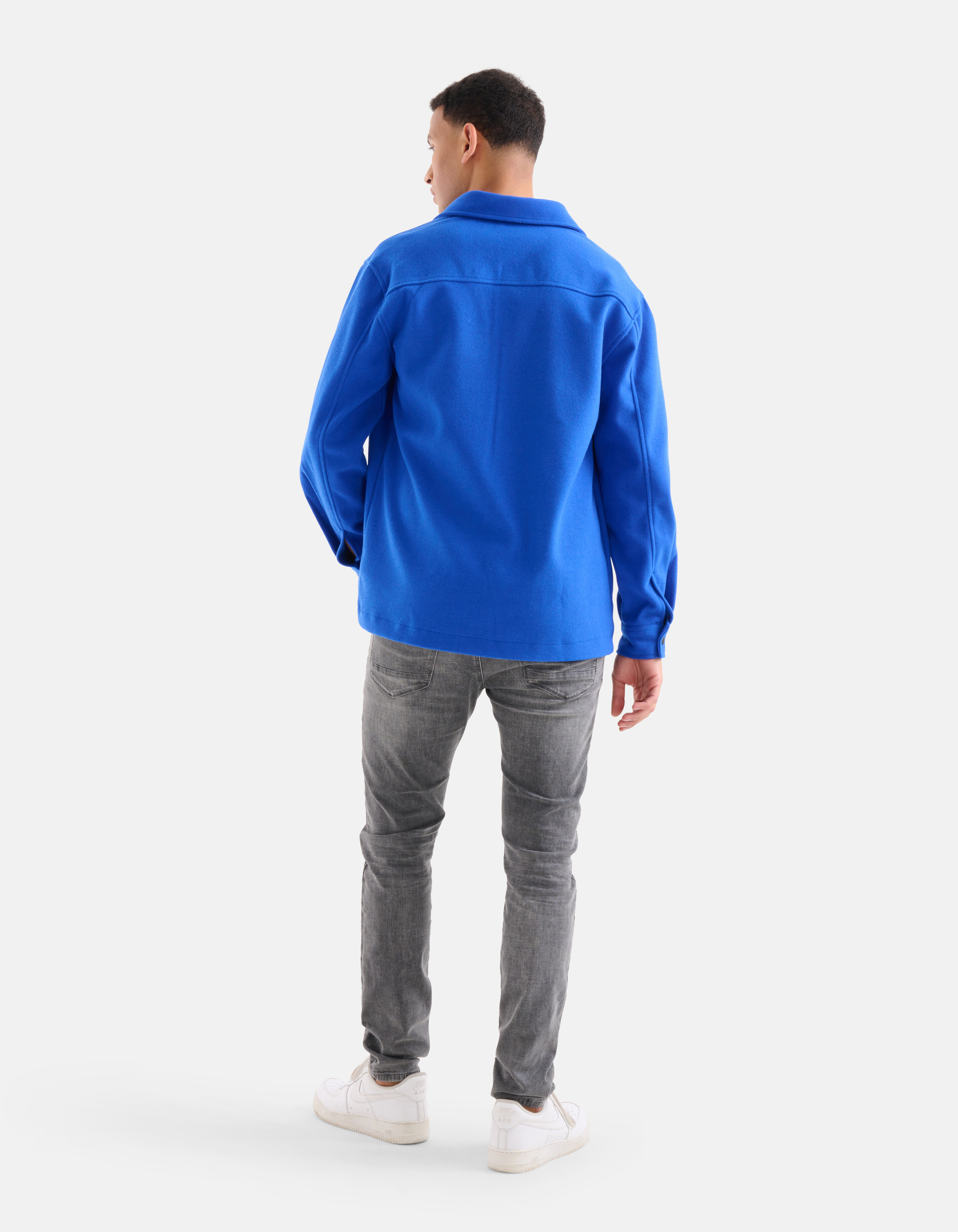 Taschen-Overshirt Blau SHOEBY MEN