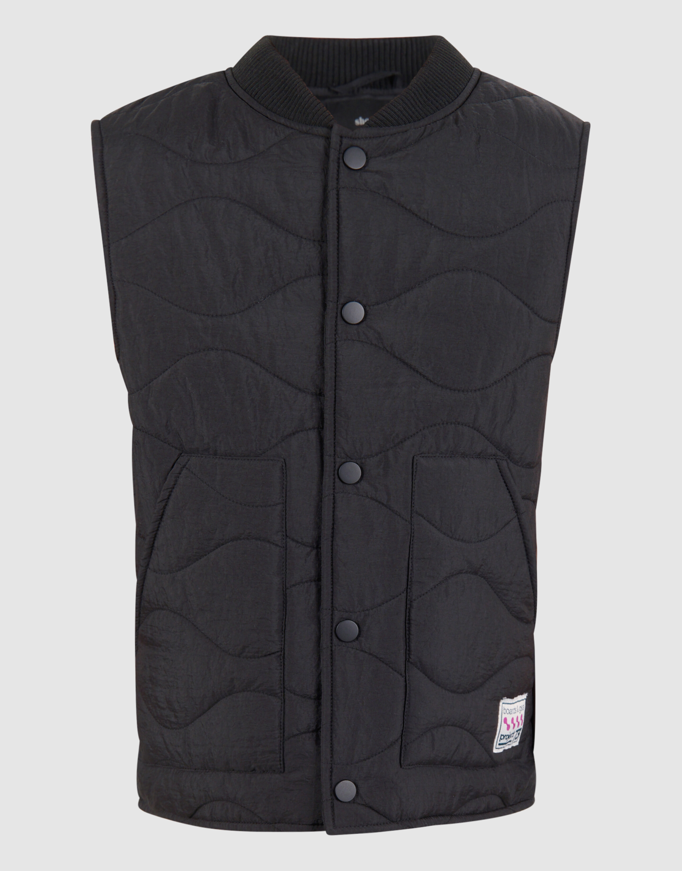 Structure Bodywarmer Schwarz SHOEBY BOYS