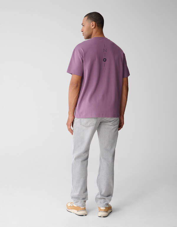 Spark Artwork T-Shirt Lila SHOEBY MEN