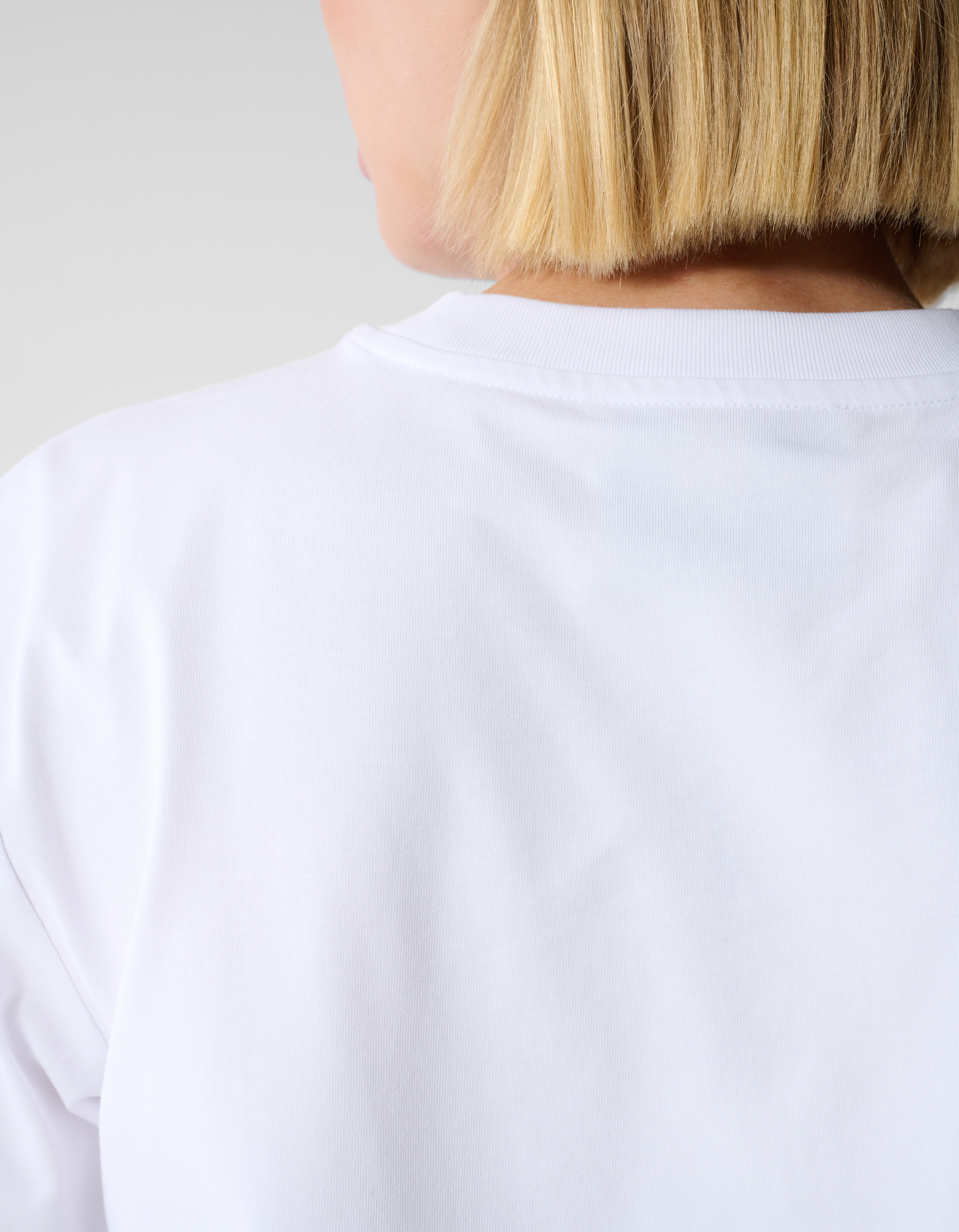 Basic-T-Shirt Wei&szlig; By Lonneke SHOEBY WOMEN