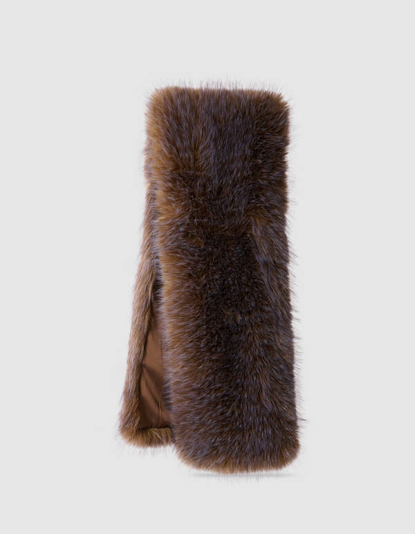 Faux-Fur-Schal Braun By Mieke SHOEBY ACCESSOIRES
