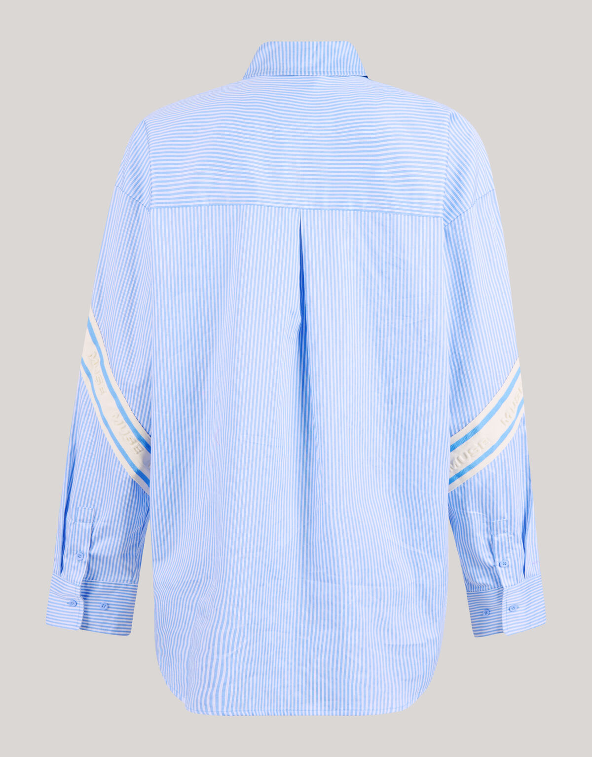 Pinstripe Strass Blouse Lichtblauw SHOEBY WOMEN