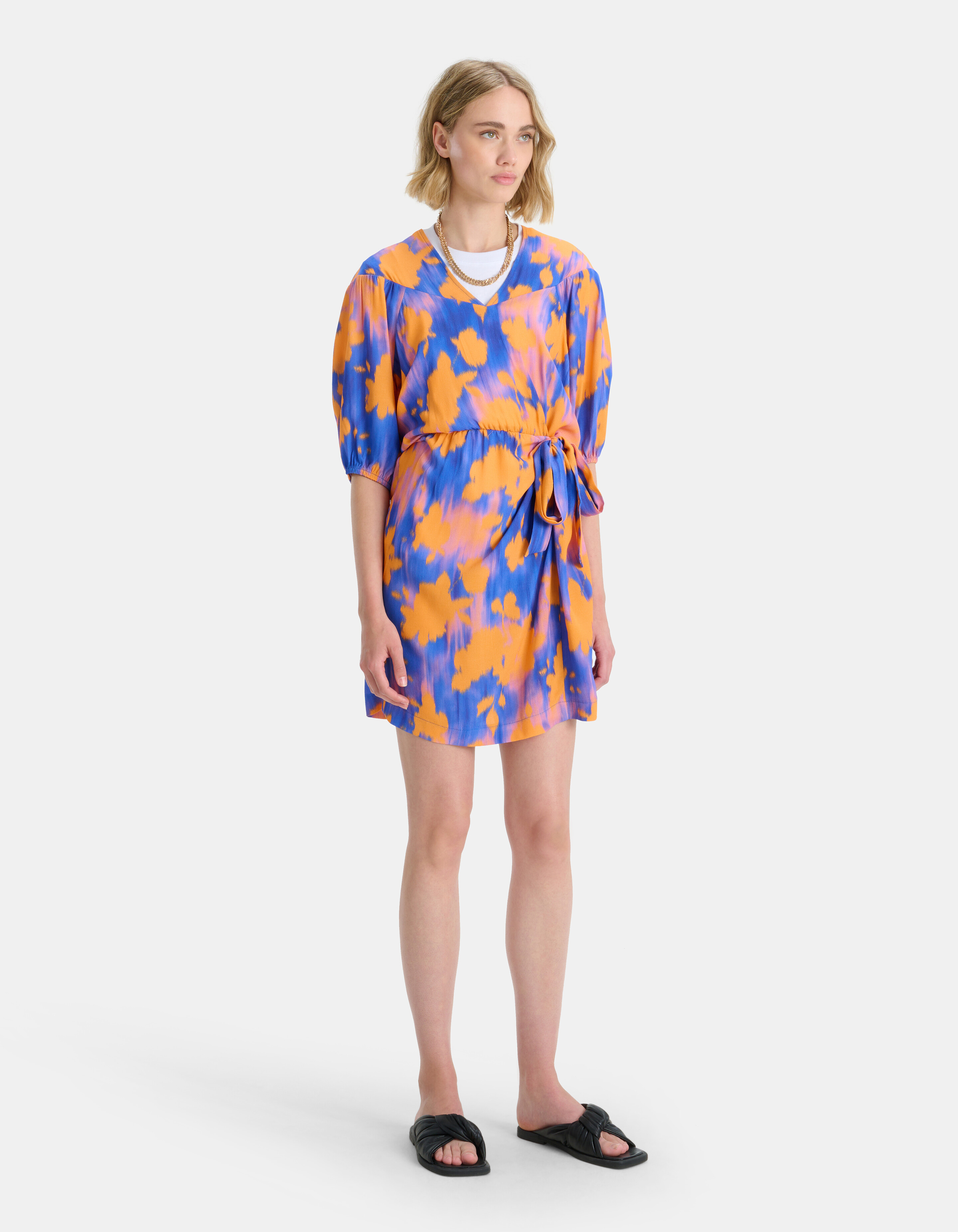 Rosa Print Kleid EKSEPT