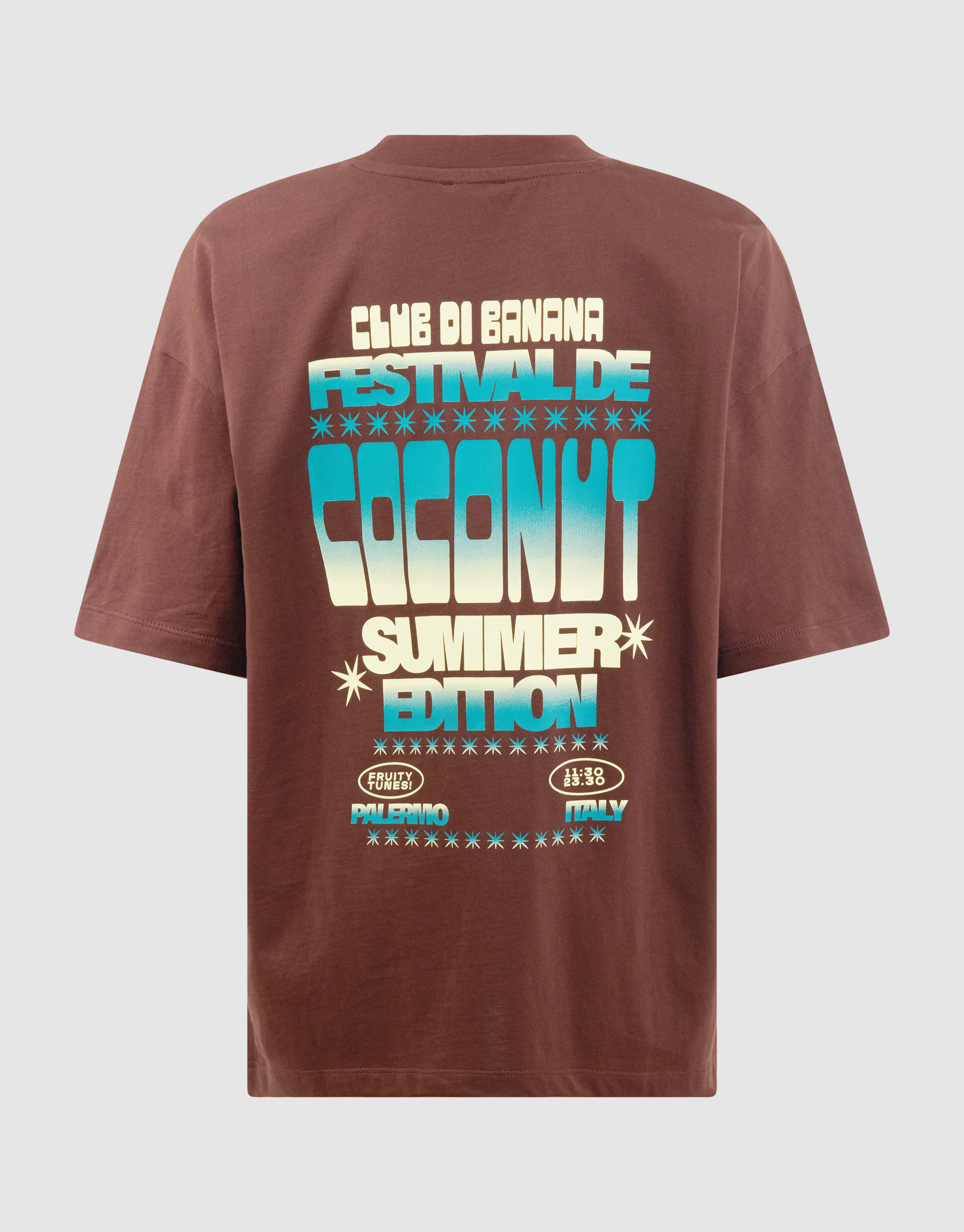 Kokosnuss Kunst T-Shirt Braun SHOEBY BOYS