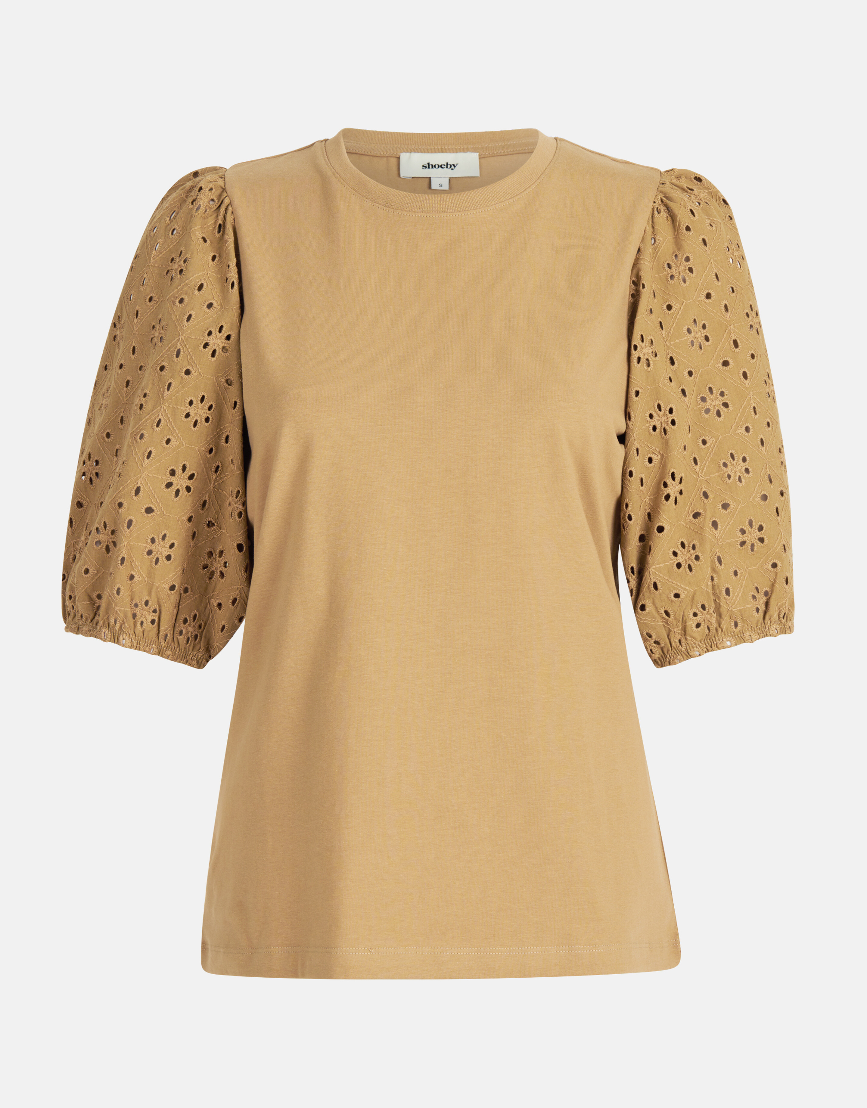 Besticktes Top Beige SHOEBY WOMEN