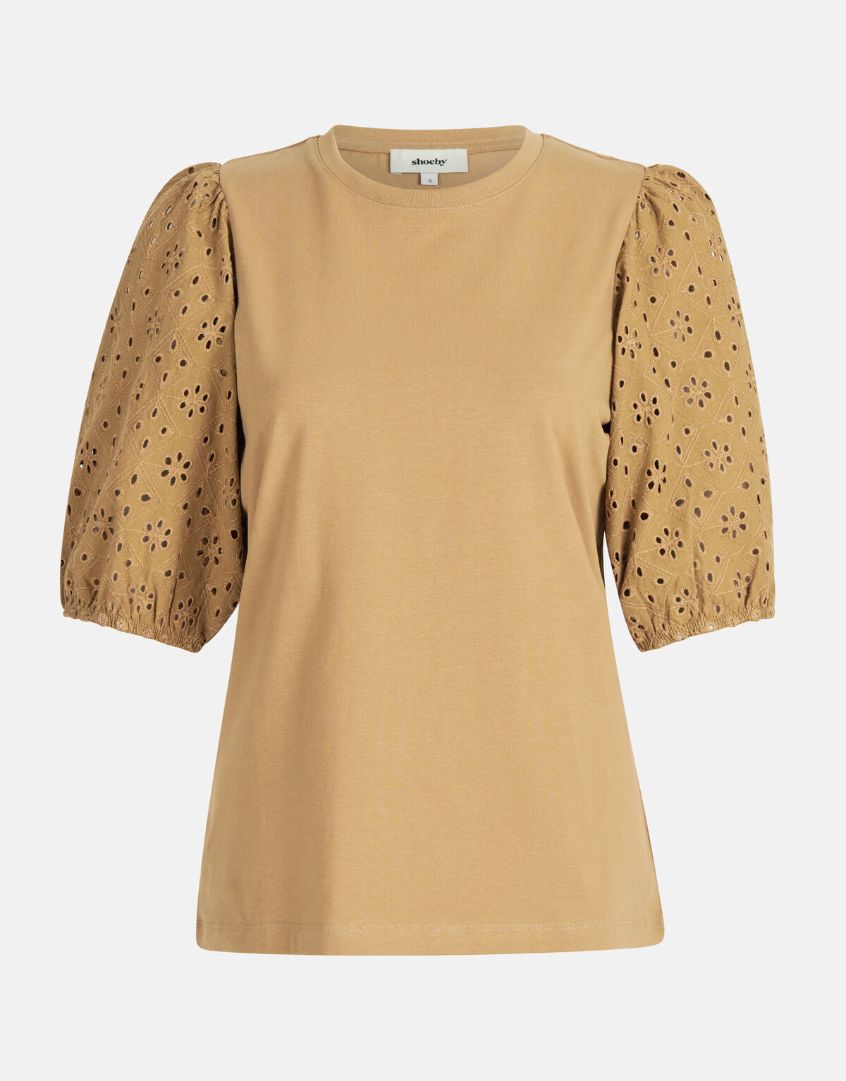 Besticktes Top Beige SHOEBY WOMEN