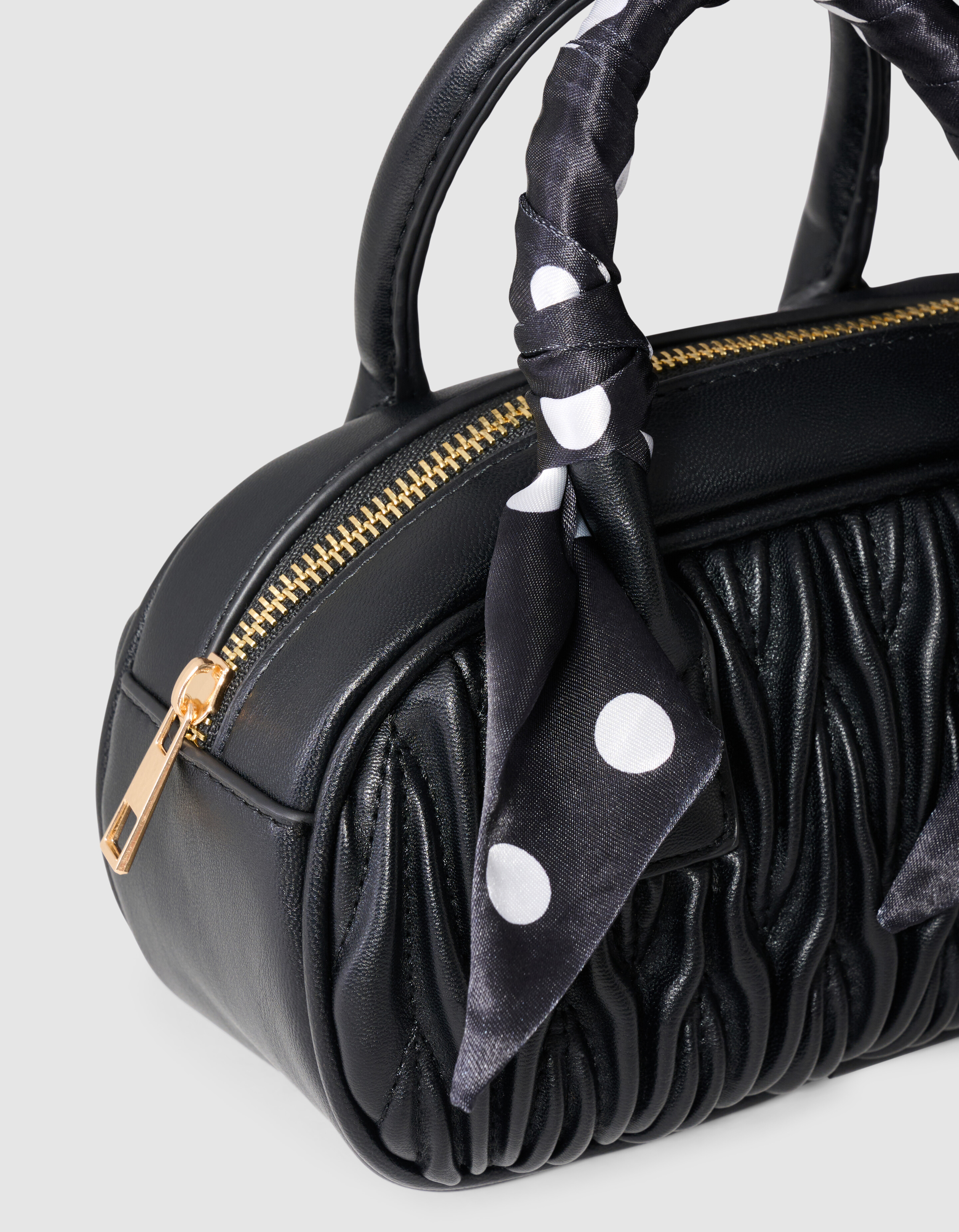 Schal Crincle Tasche Schwarz SHOEBY ACCESSOIRES