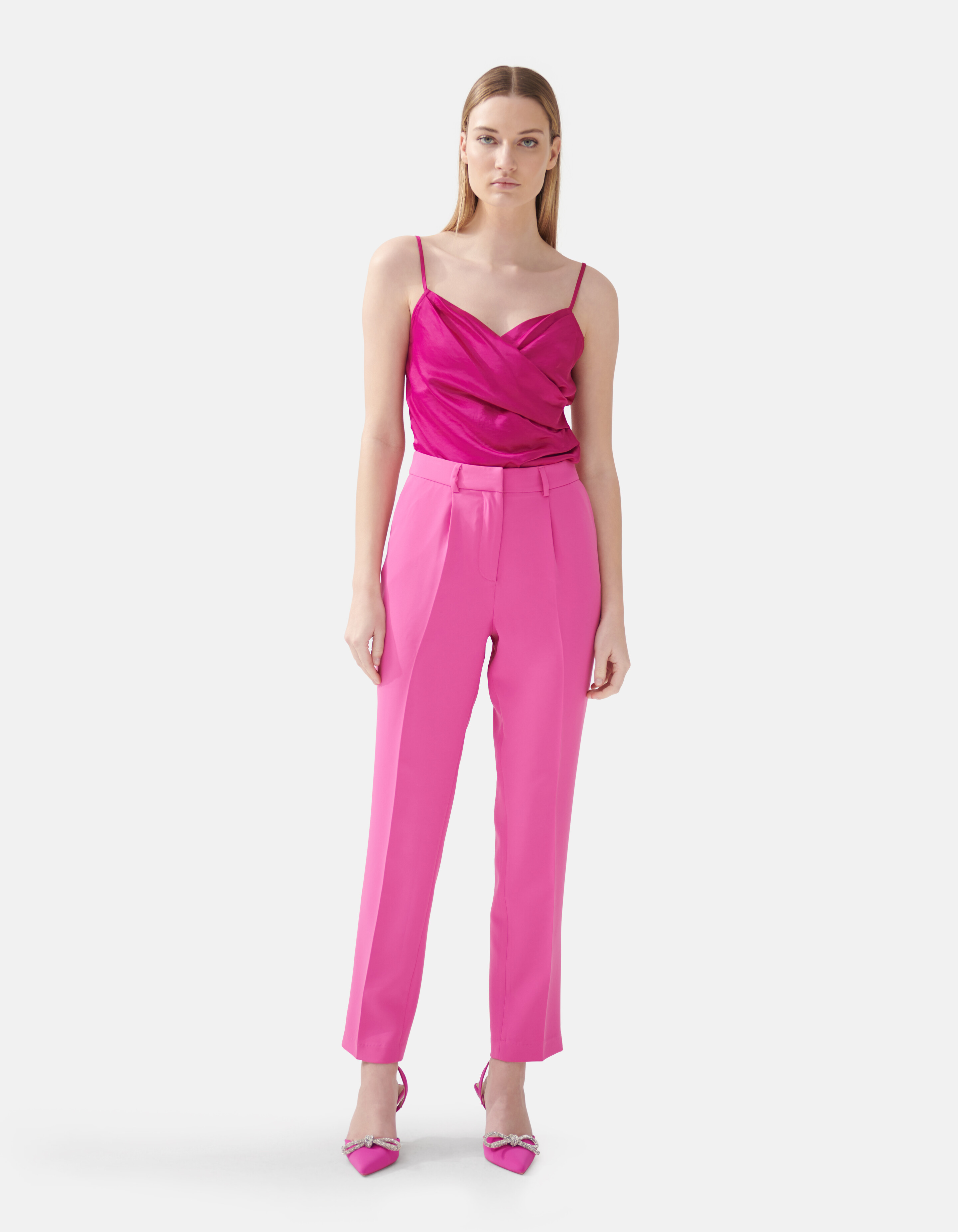 Gerade geschnittene Hose Rosa SHOEBY WOMEN