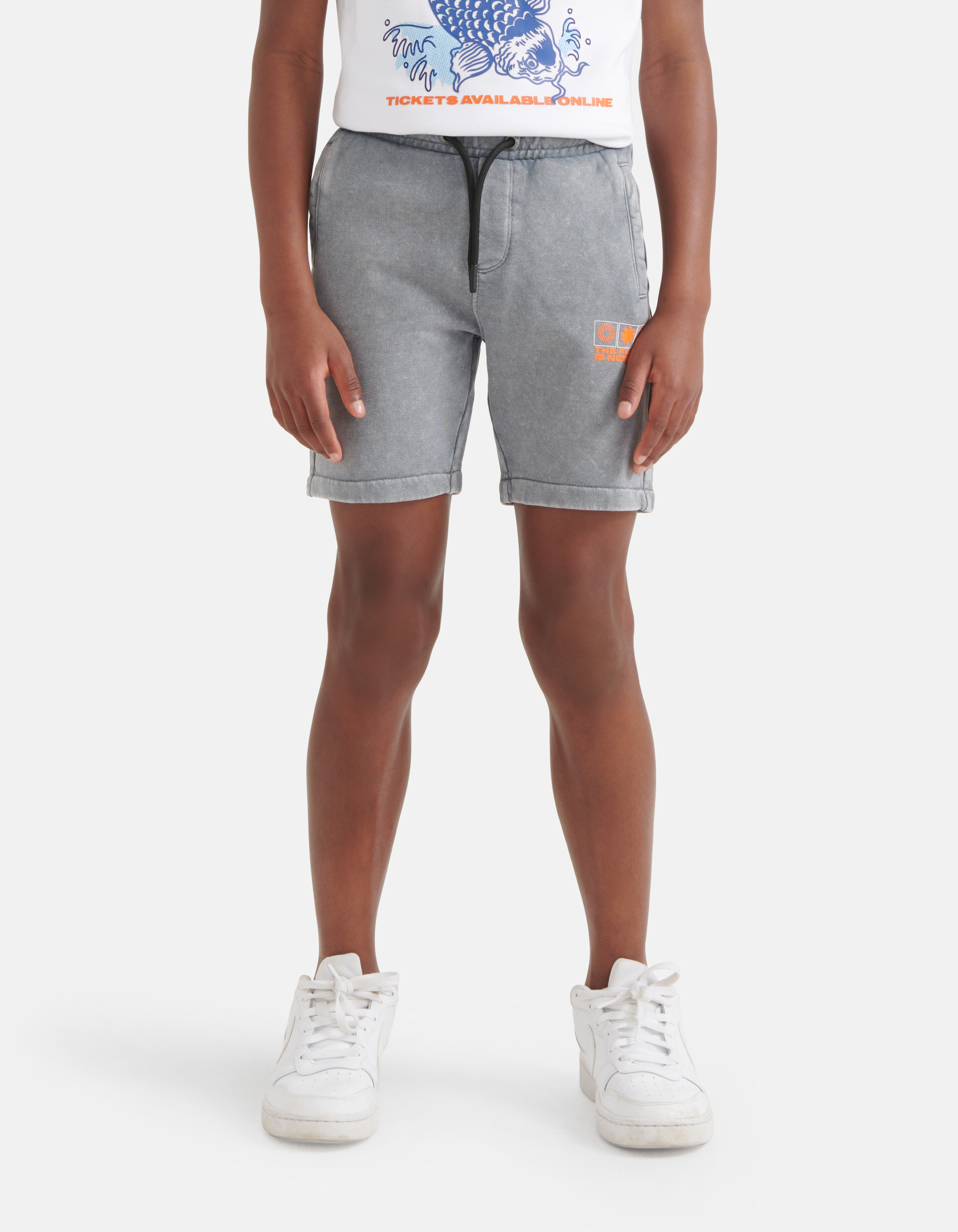 Printed Shorts Hellgrau SHOEBY BOYS