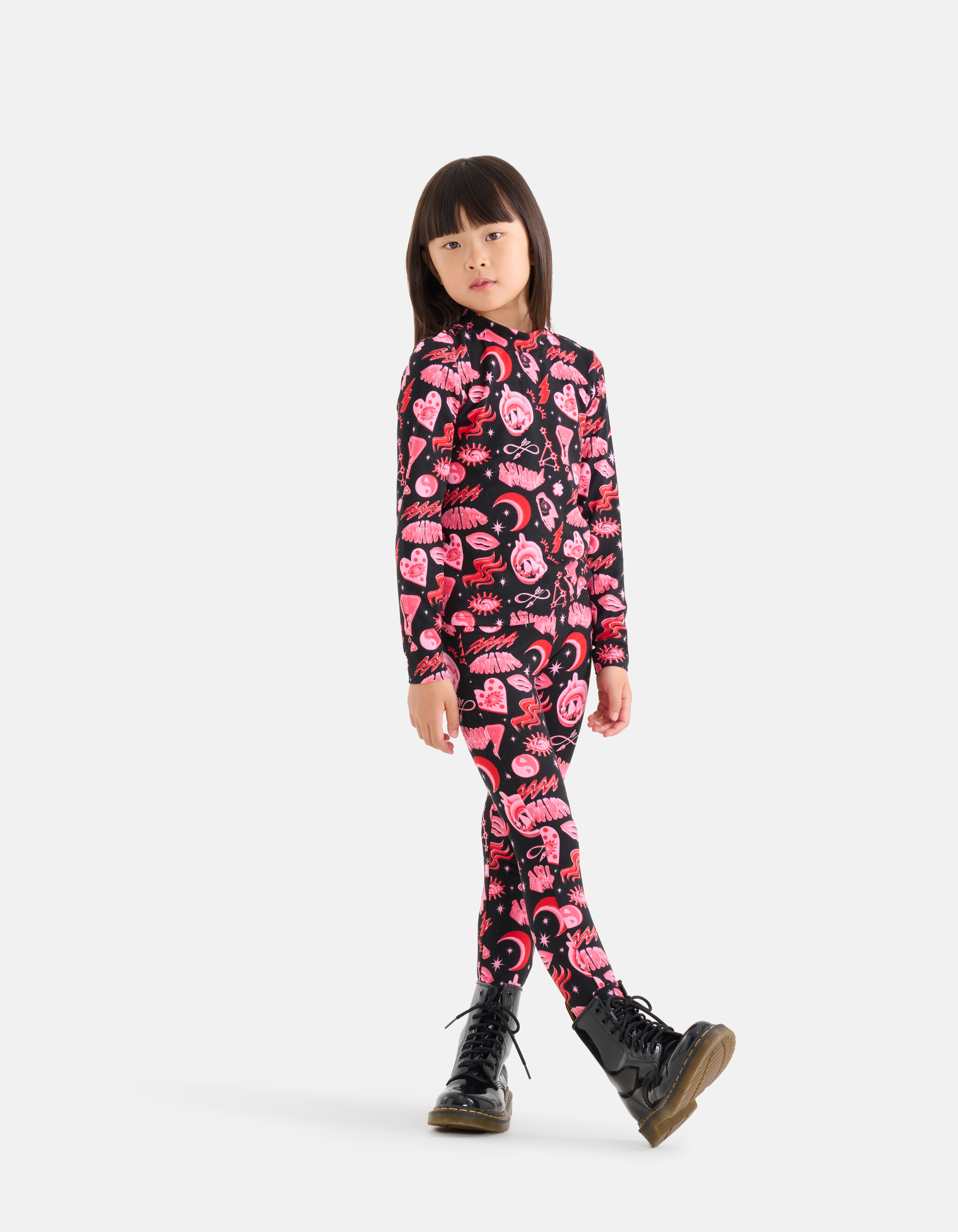 Bedruckte Leggings Rosa SHOEBY GIRLS