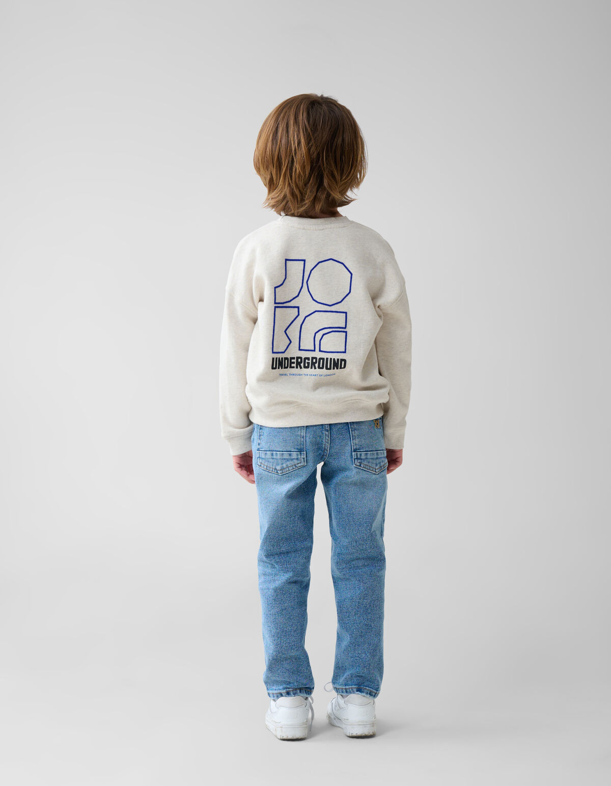 Artwork Pullover Hellgrau SHOEBY BOYS