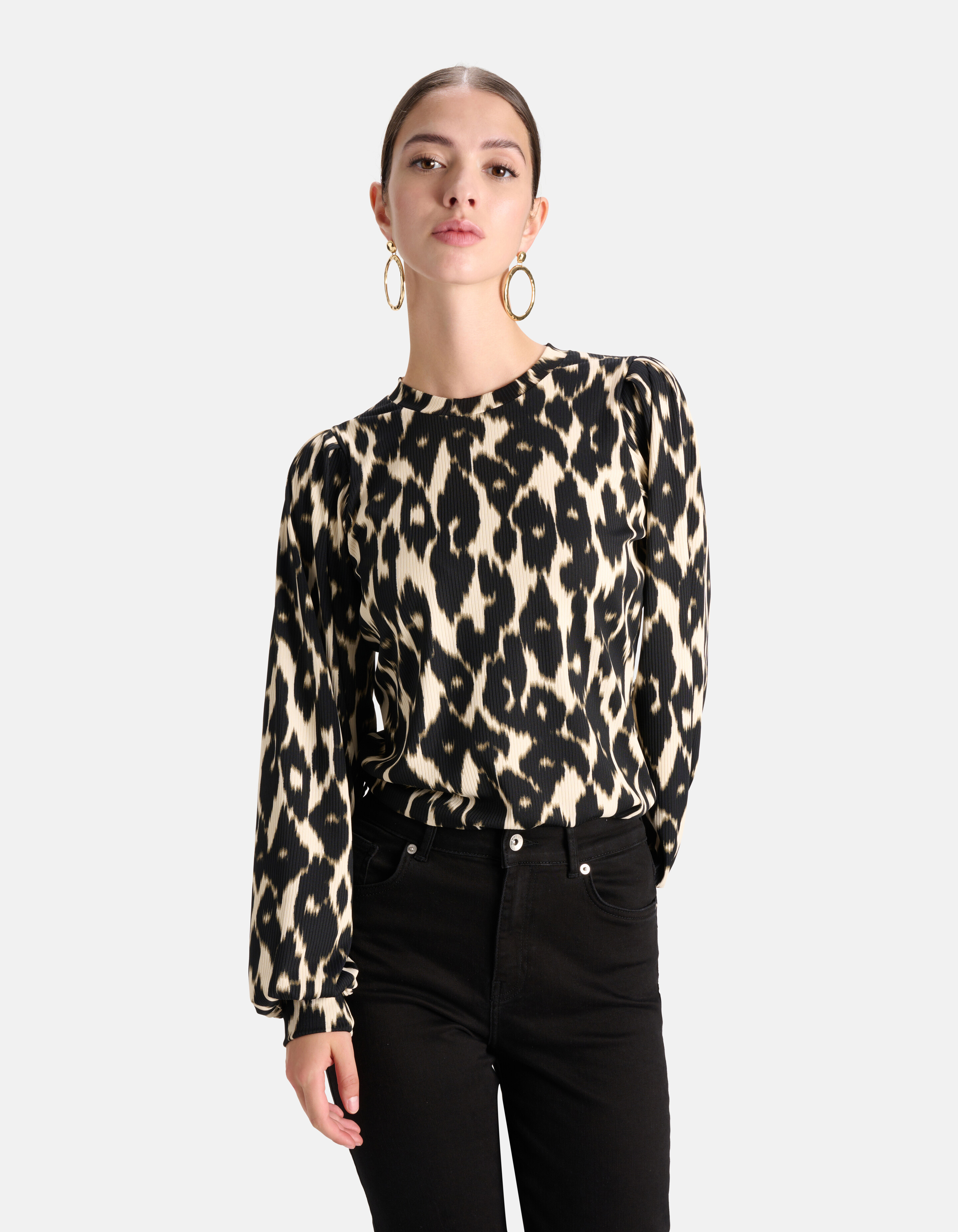 Langärmeliges T-Shirt Beige SHOEBY WOMEN