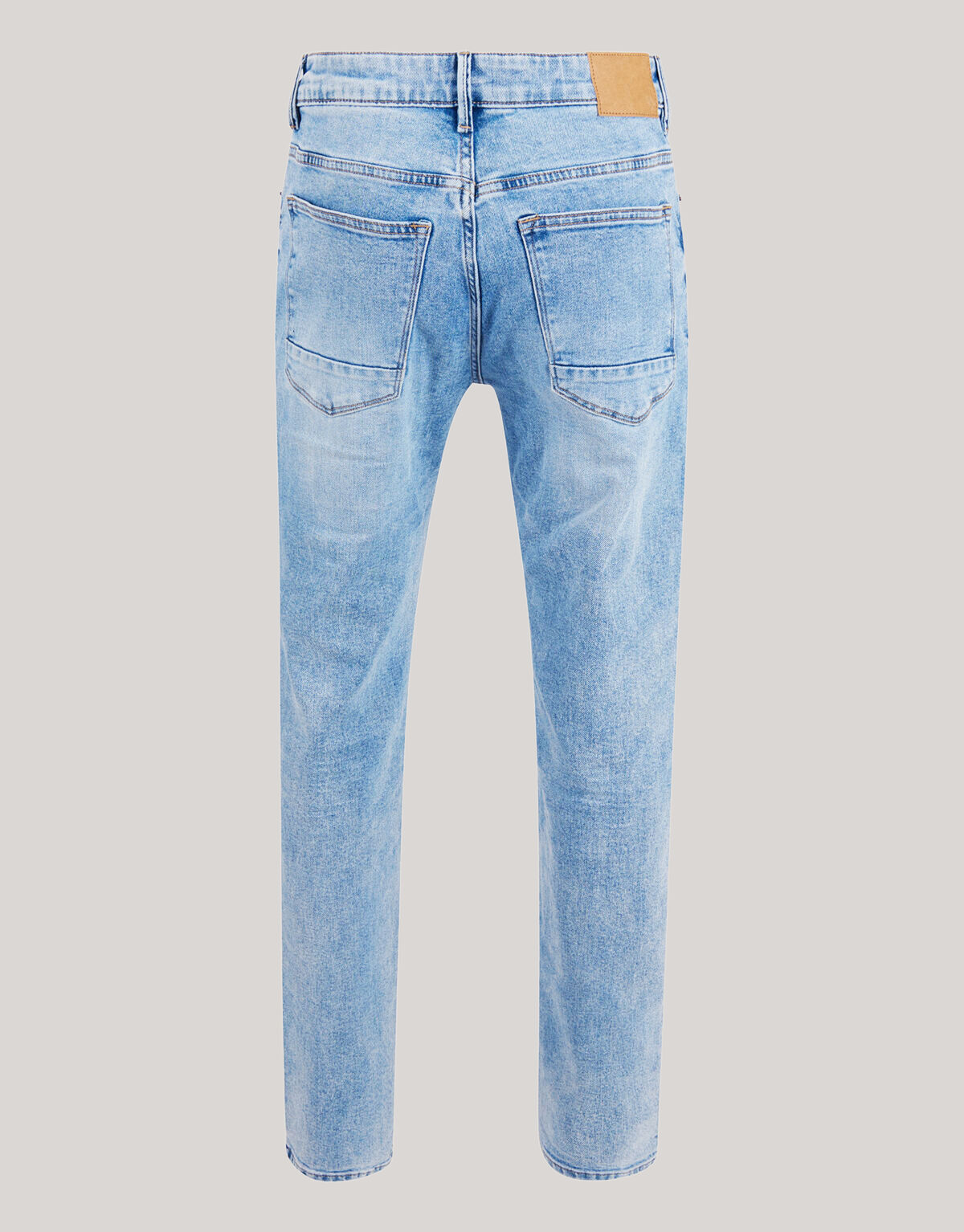 Straight Fit Jeans Blau L36 SHOEBY MEN