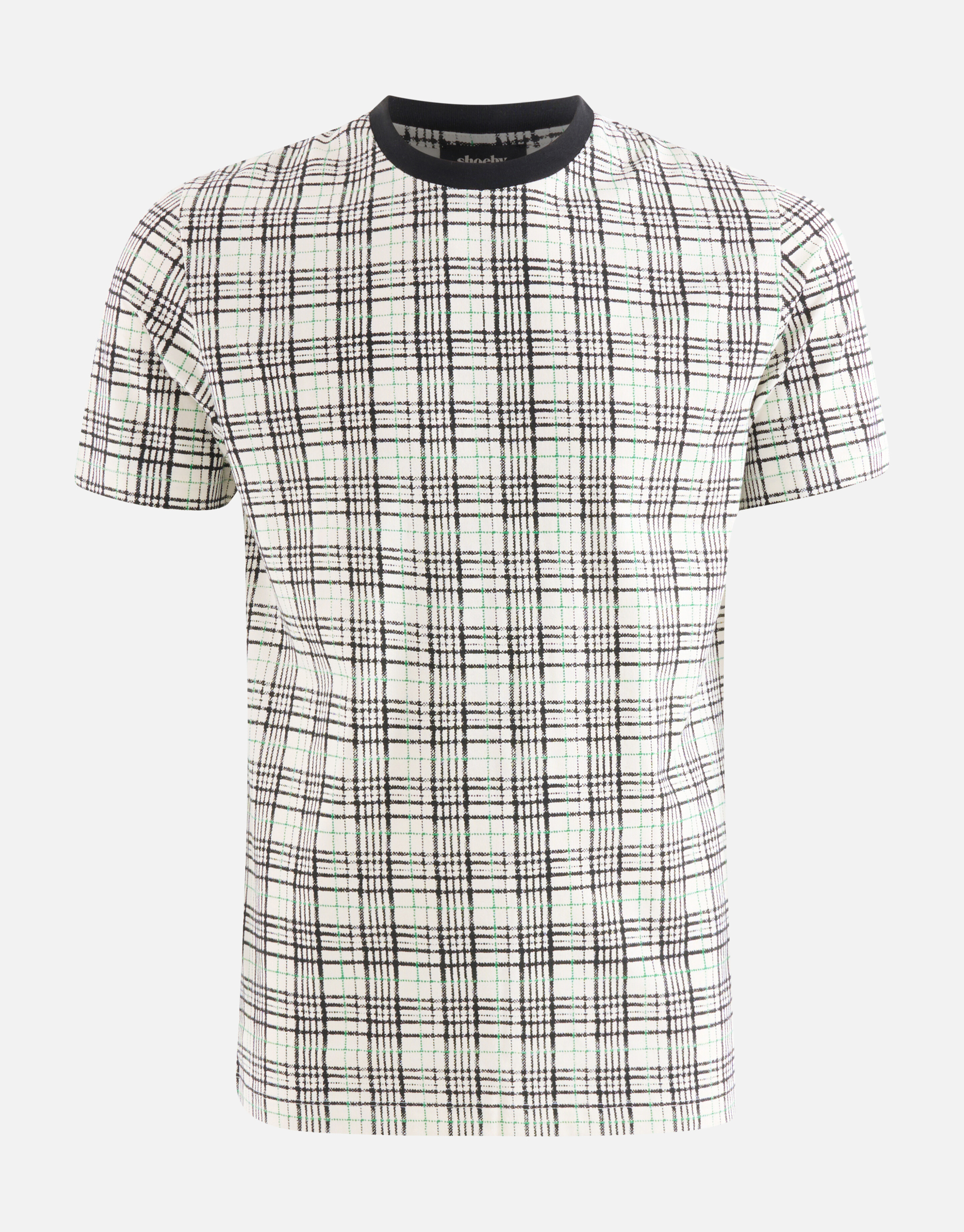 Kariertes T-shirt Off White SHOEBY MEN