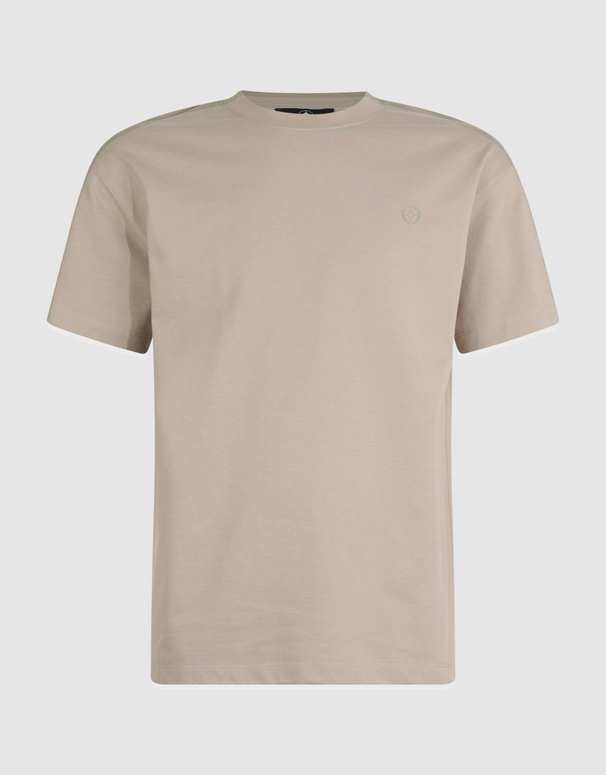 Twill-Grafik-T-Shirt Hellgr&uuml;n SHOEBY MEN