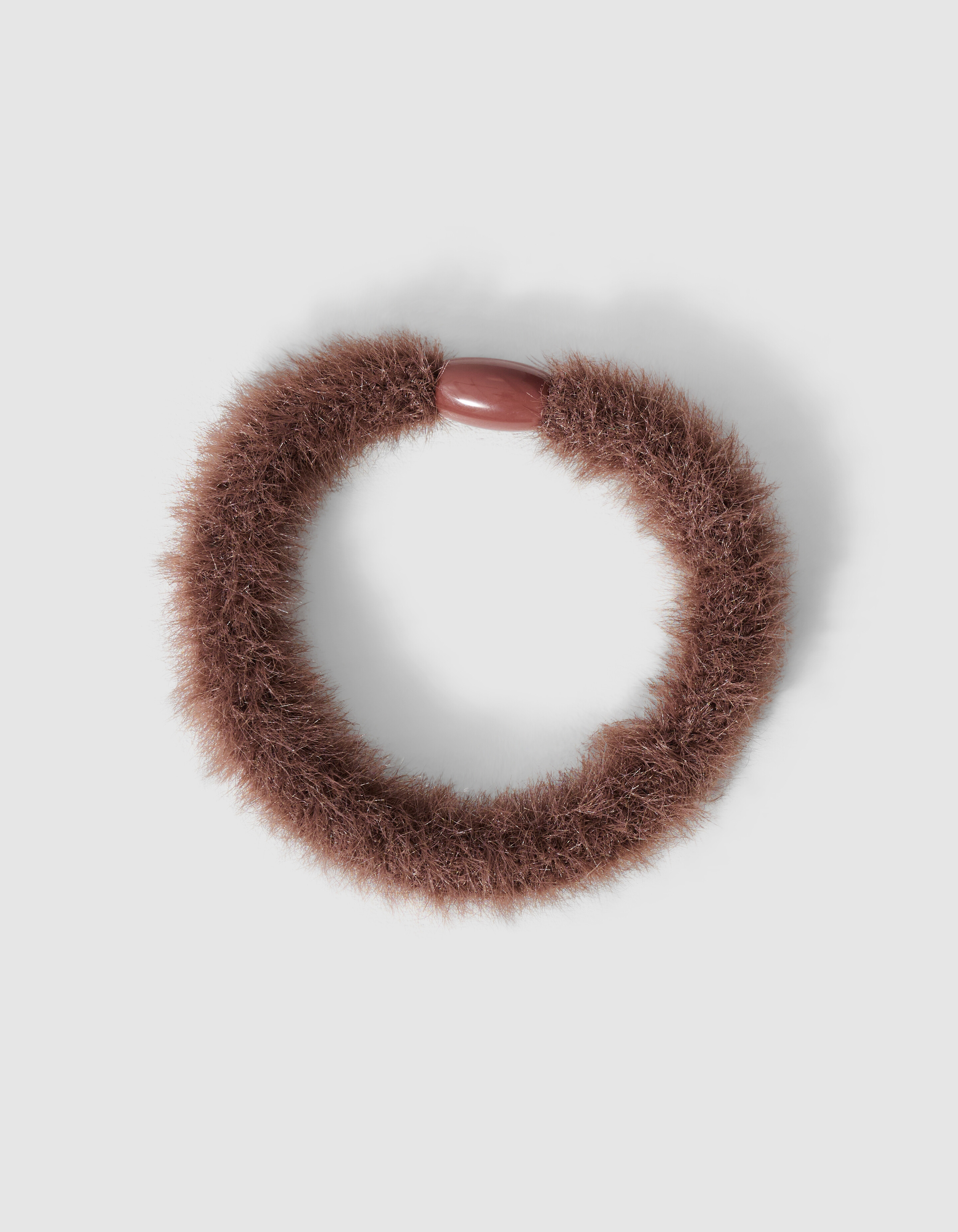 Furry-Haargummi Dunkelbraun SHOEBY ACCESSOIRES
