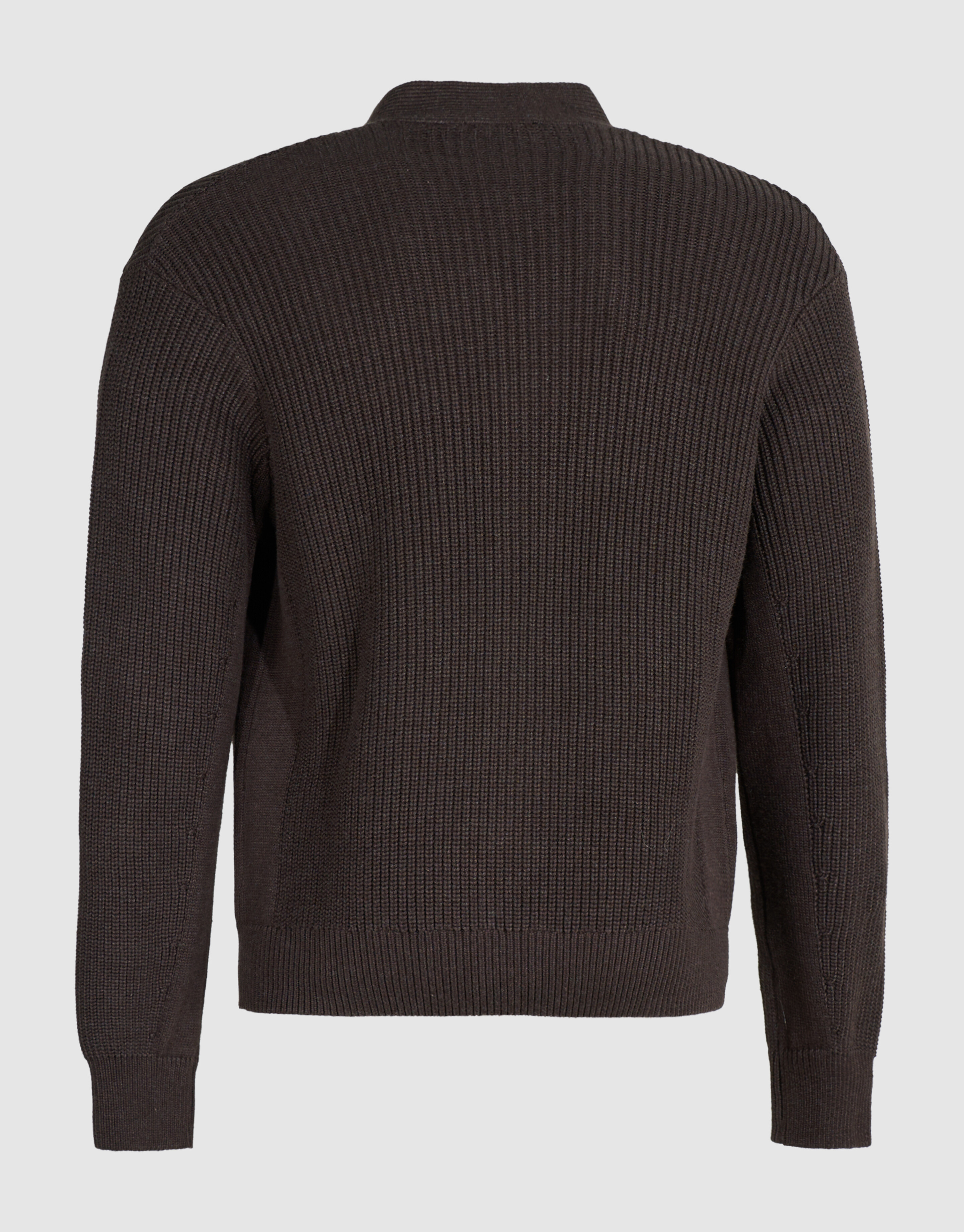 Heavy Strickweste Dunkelbraun SHOEBY MEN