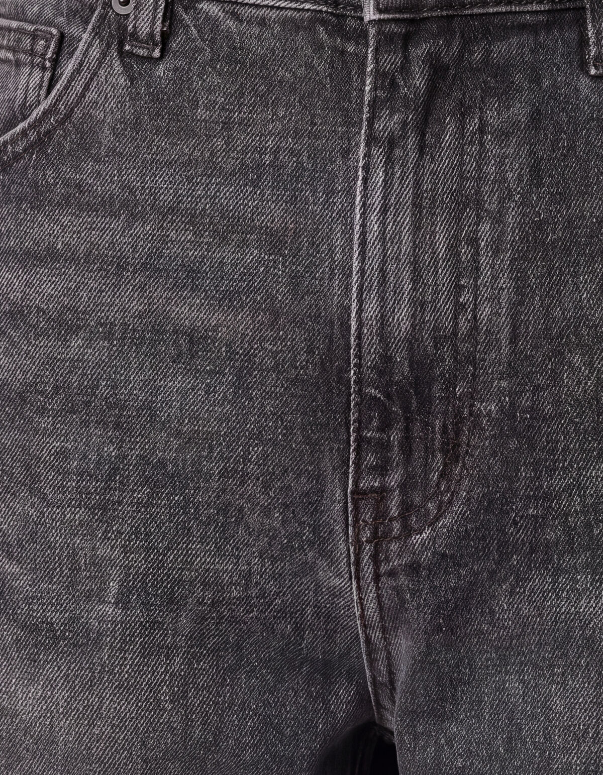 Slim Straight Fit Jeans Dunkelgrau L34 SHOEBY MEN