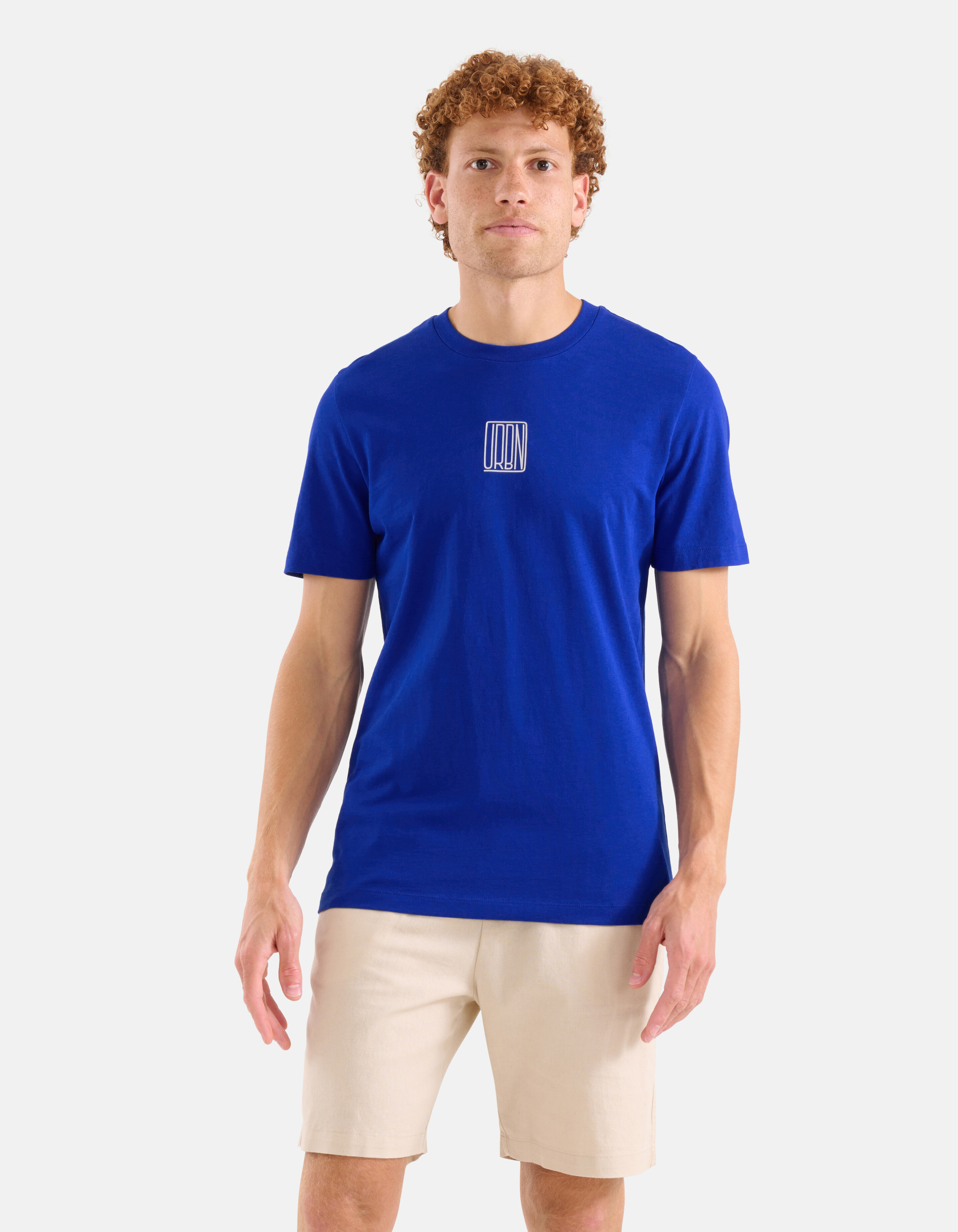 Kunstwerk T-shirt Blau SHOEBY MEN