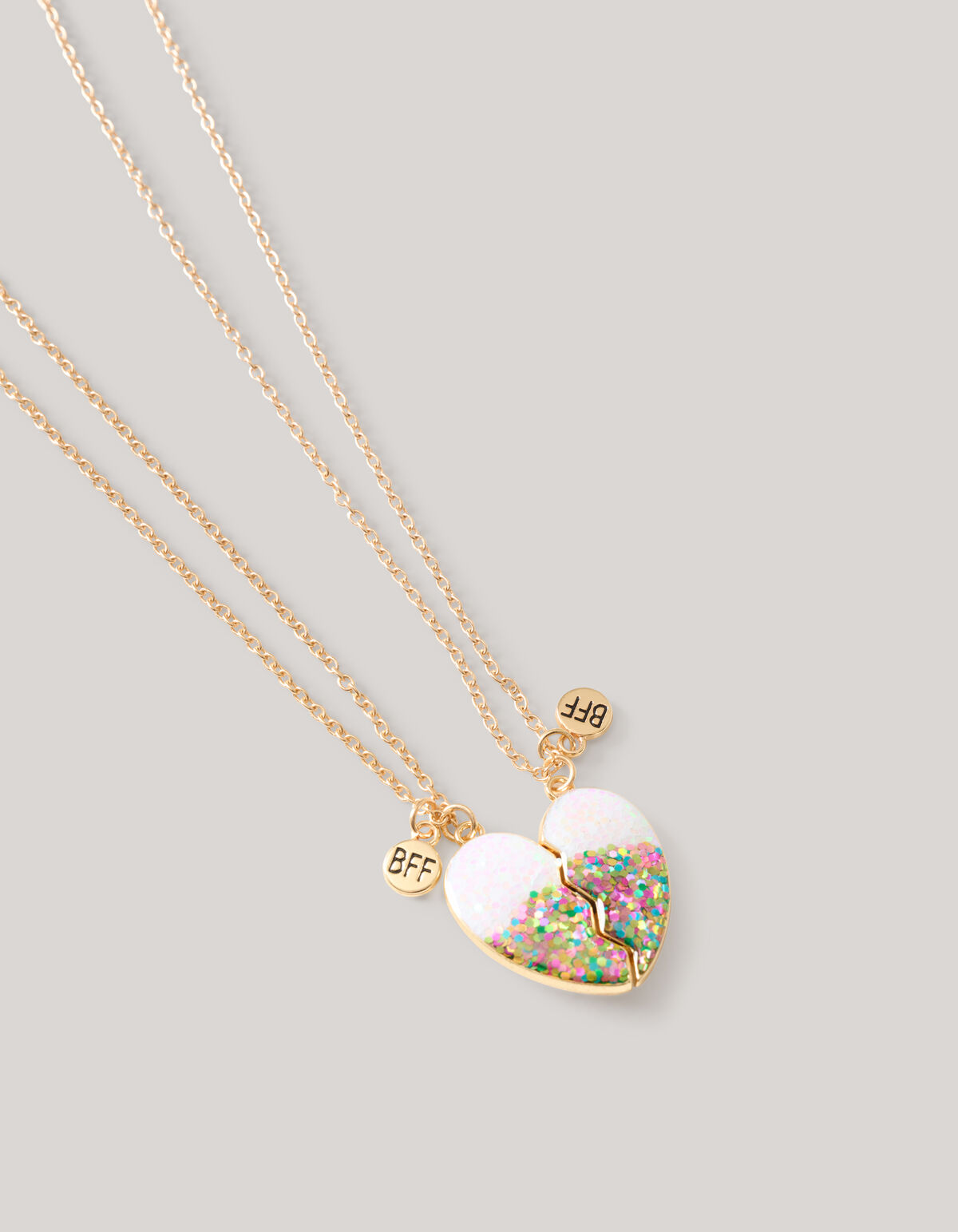 BFF Halsketten-Set Gold SHOEBY ACCESSOIRES