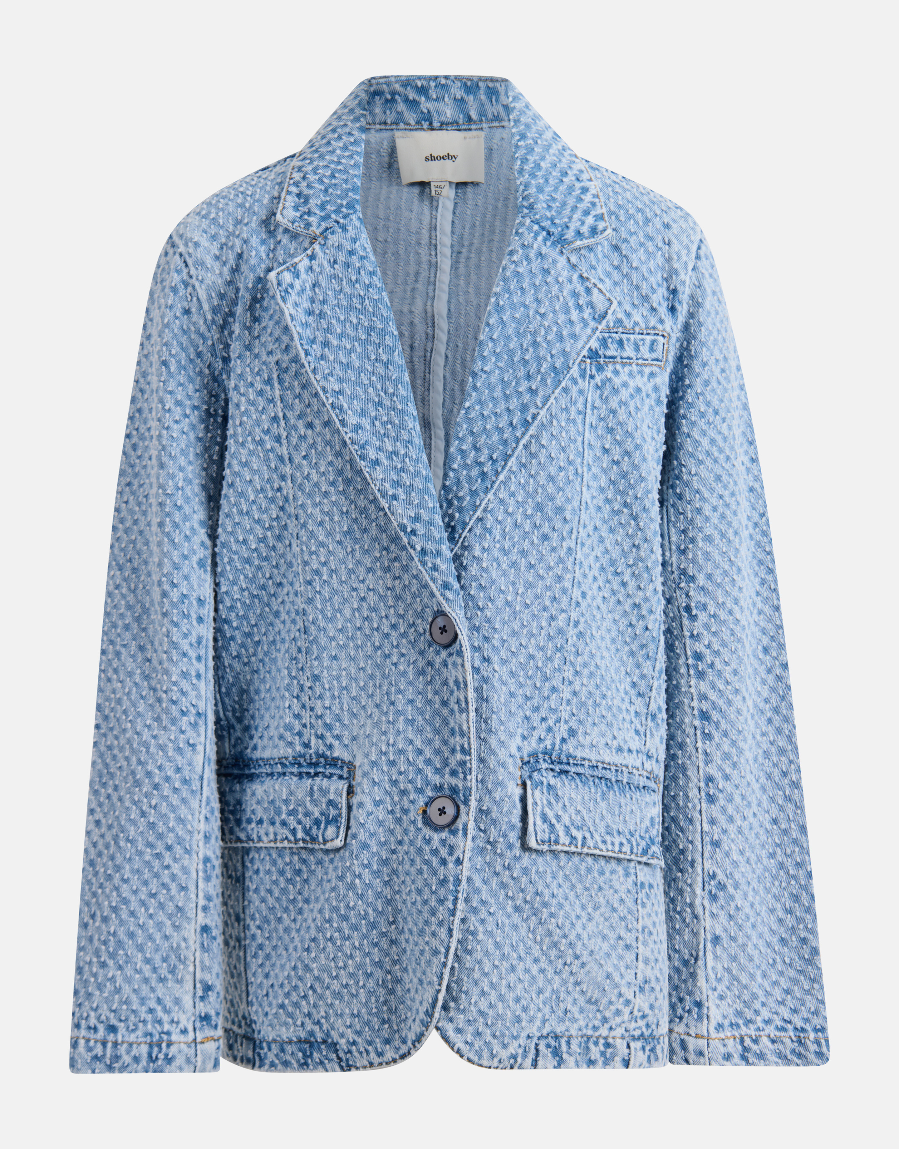 Struktur Denim Blazer gebleicht SHOEBY GIRLS
