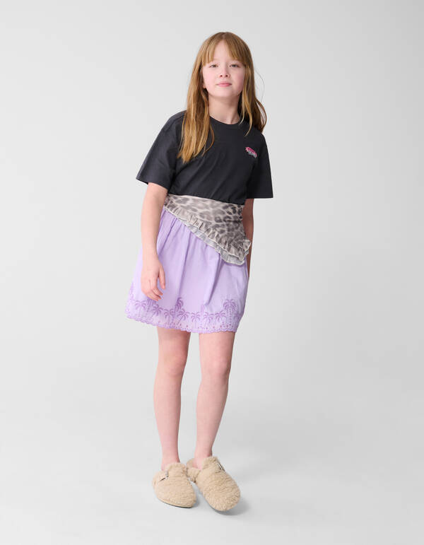 Tropez Artwork T-Shirt Dunkelgrau SHOEBY GIRLS