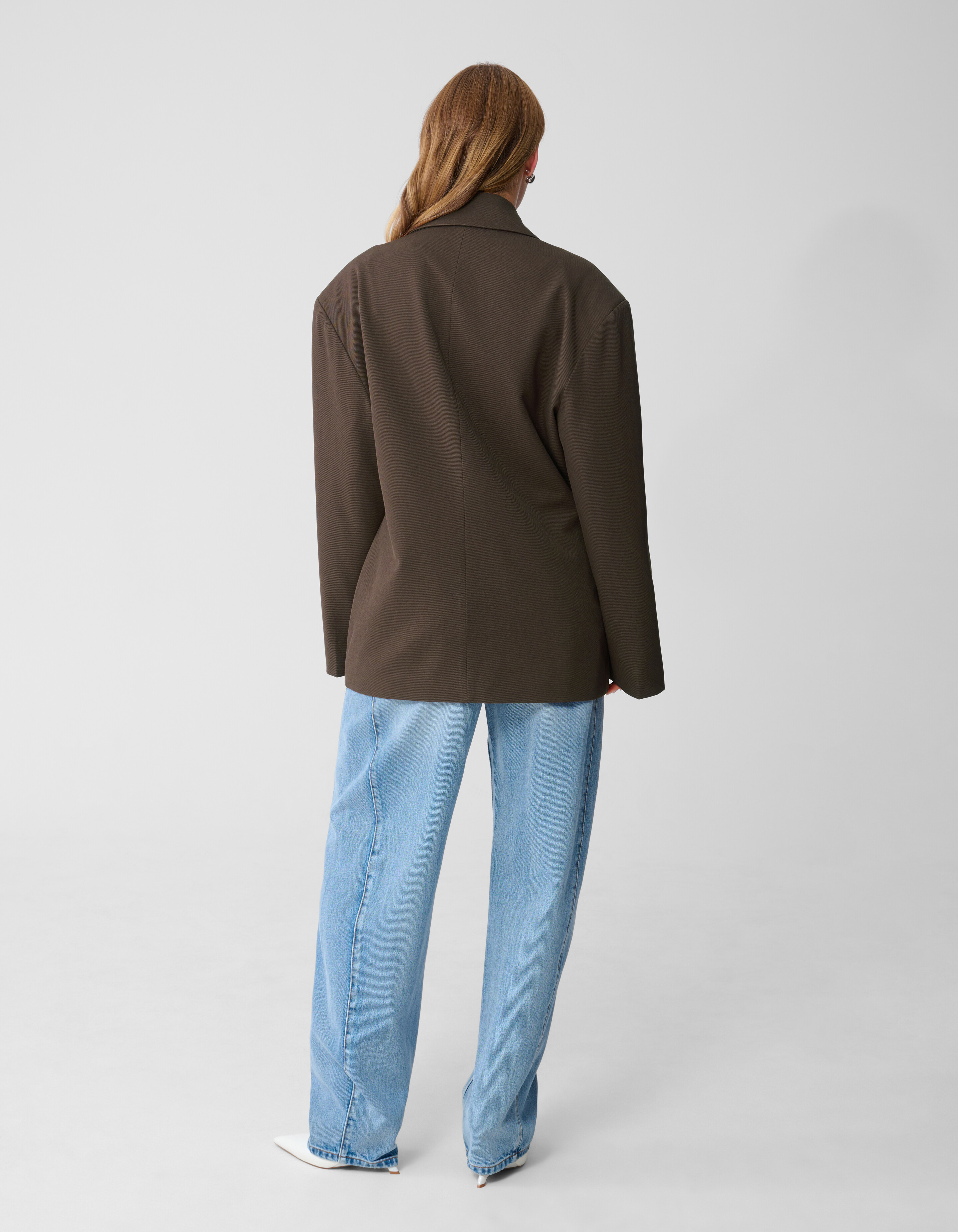 Taillierter Blazer Dunkelbraun von Monica SHOEBY WOMEN