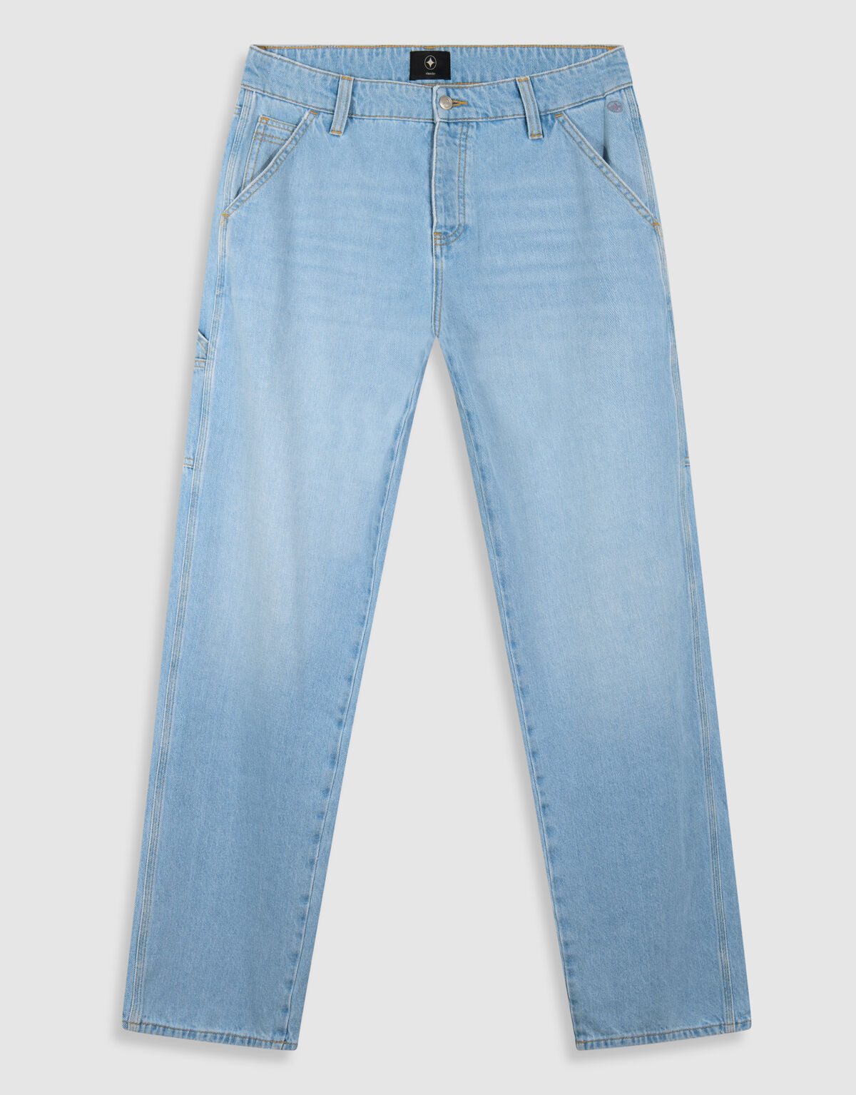 Carpenter Relaxed Fit Jeans Gebleicht L32 SHOEBY MEN