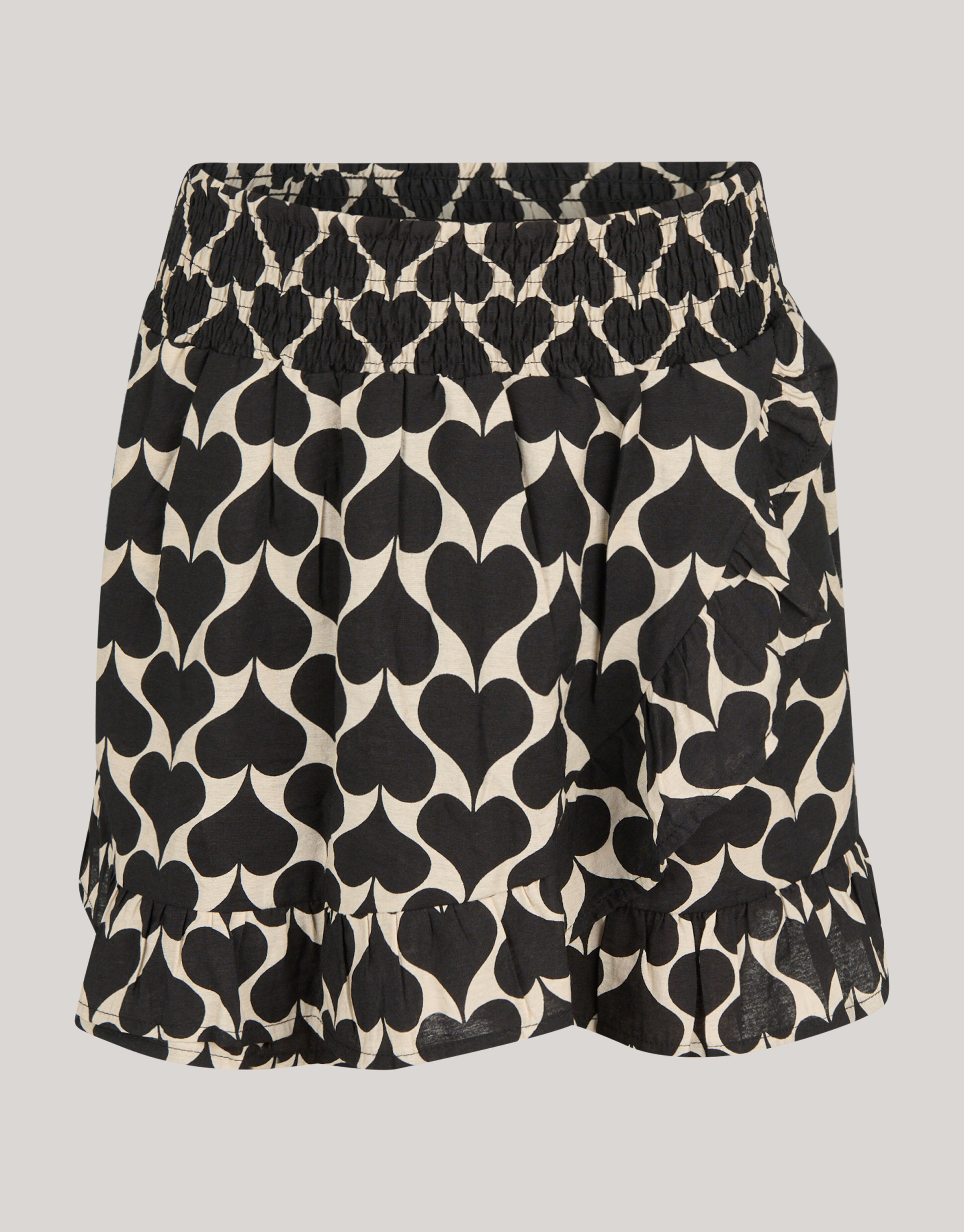 Bedruckter Skort Schwarz/Weiß SHOEBY GIRLS