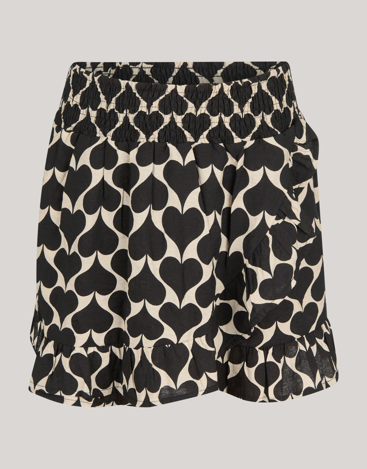 Bedruckter Skort Schwarz/Weiß SHOEBY GIRLS