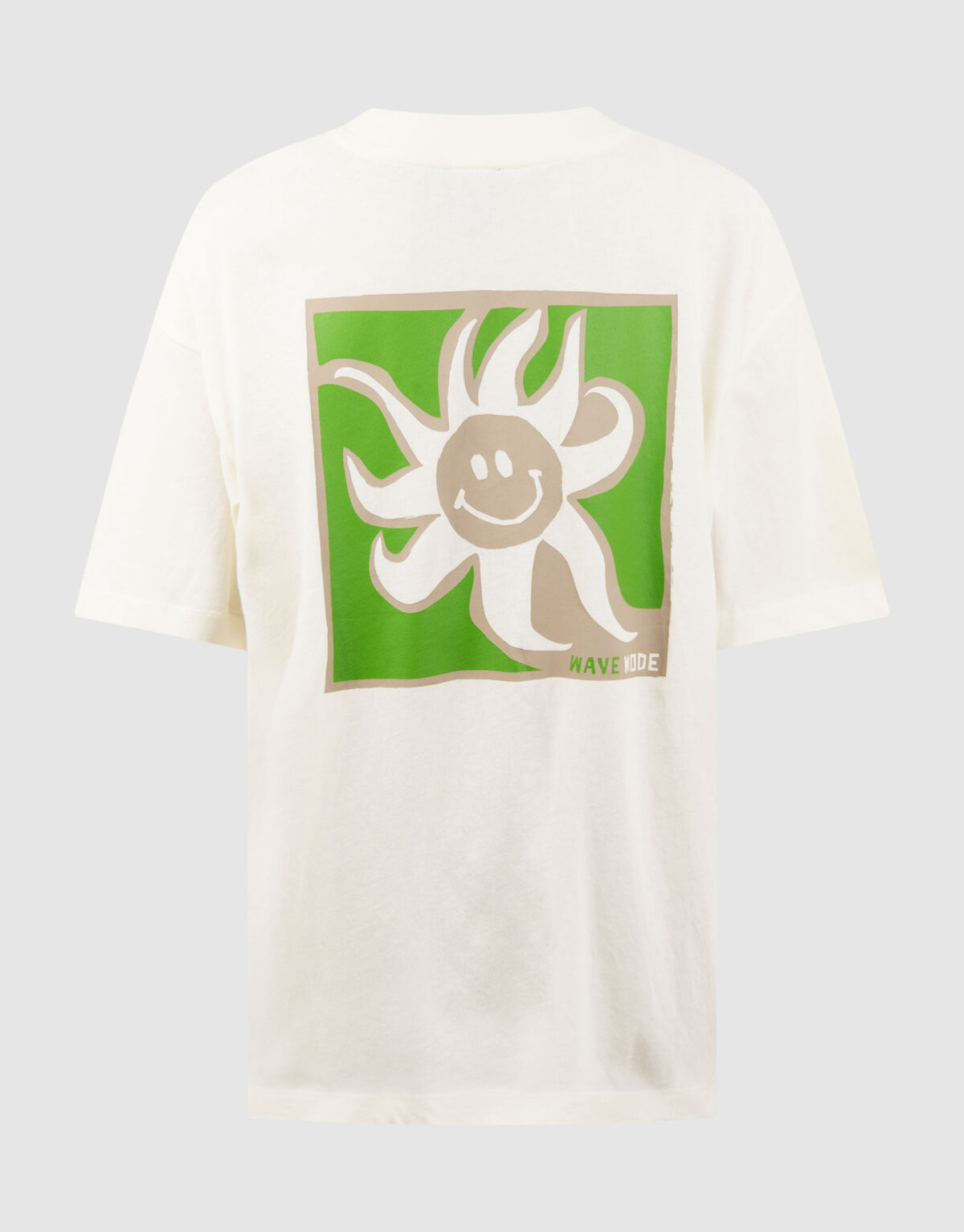 Wave Mode Artwork T-Shirt Gebrochen Wei&szlig; SHOEBY BOYS