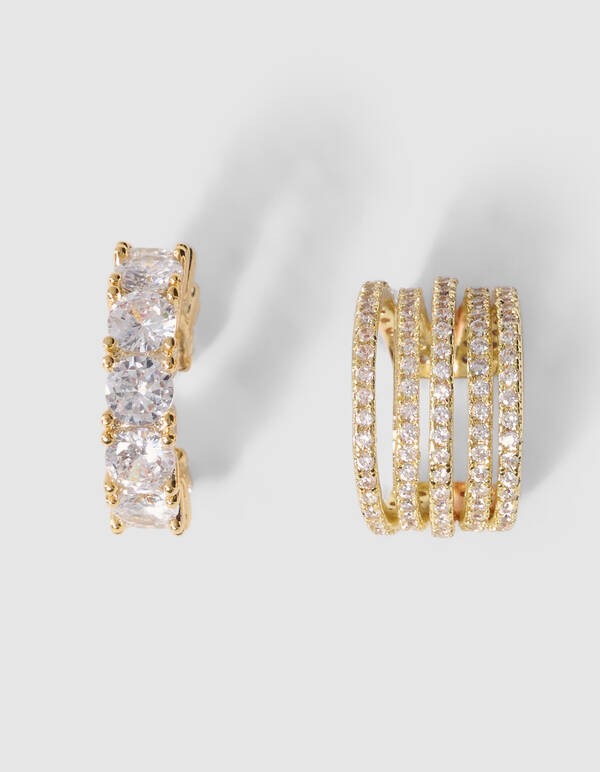 Strass Earcuff Set Gold SHOEBY ACCESSOIRES