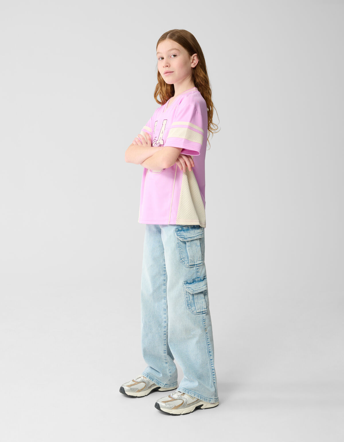 Pocket Straight Fit Jeans Blau SHOEBY GIRLS