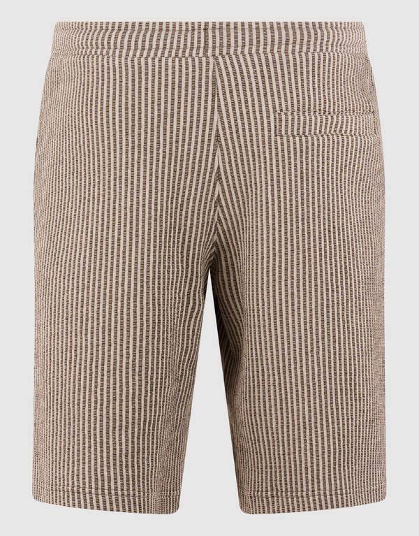 Seersucker-Shorts, Braun SHOEBY MEN