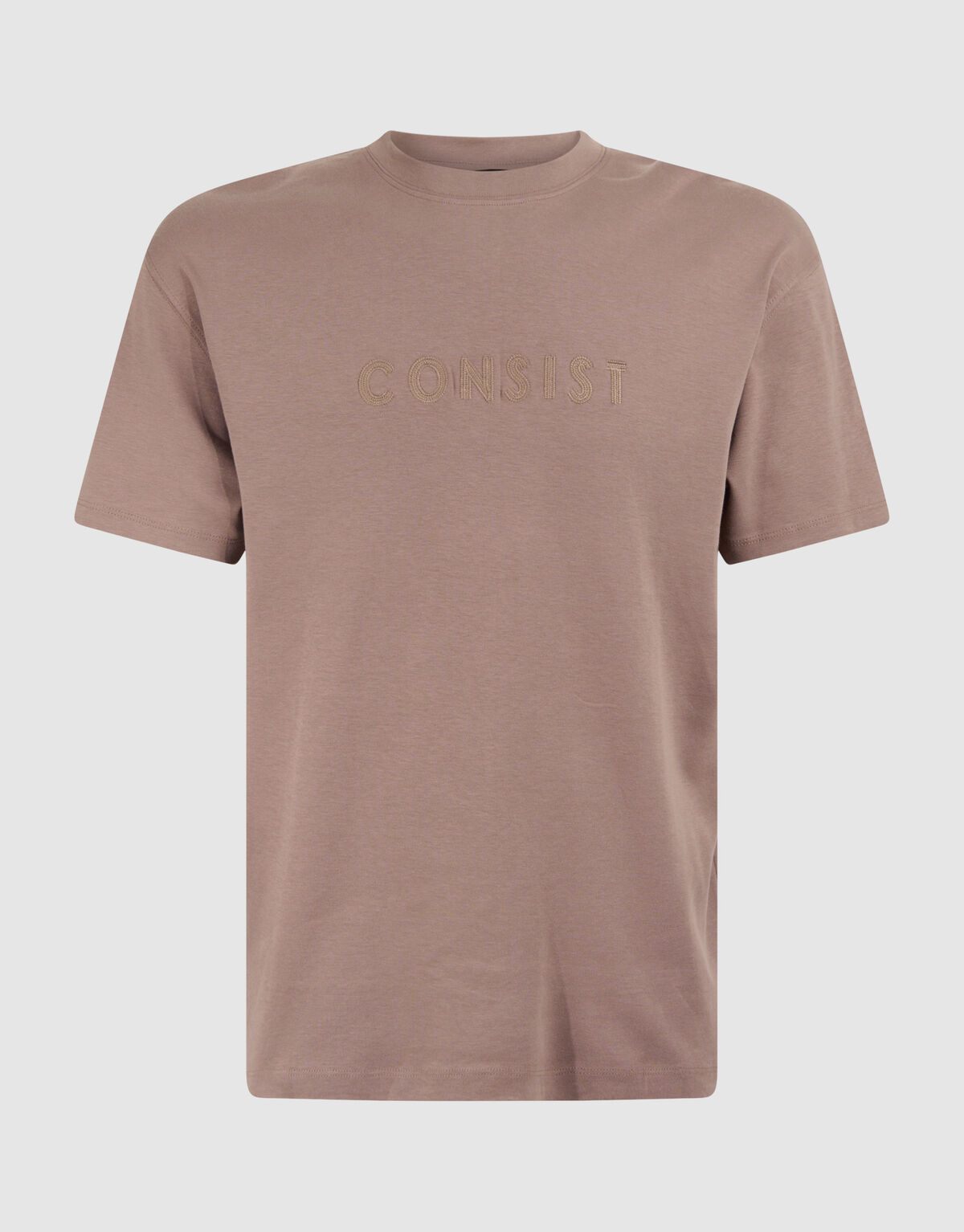 Stickerei Kunstwerk T-shirt Hellbraun SHOEBY MEN