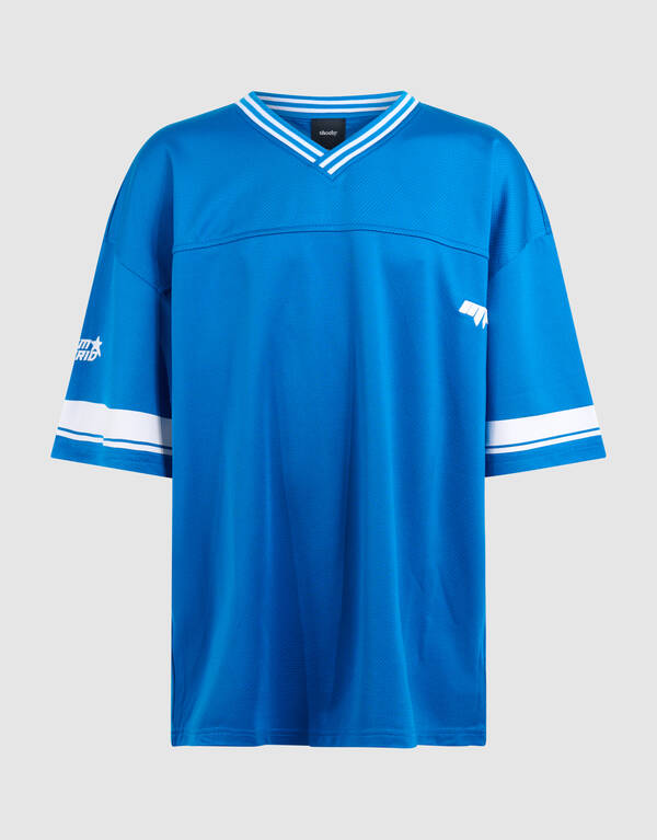 Übergrößen Sportliches T-Shirt Blau SHOEBY BOYS