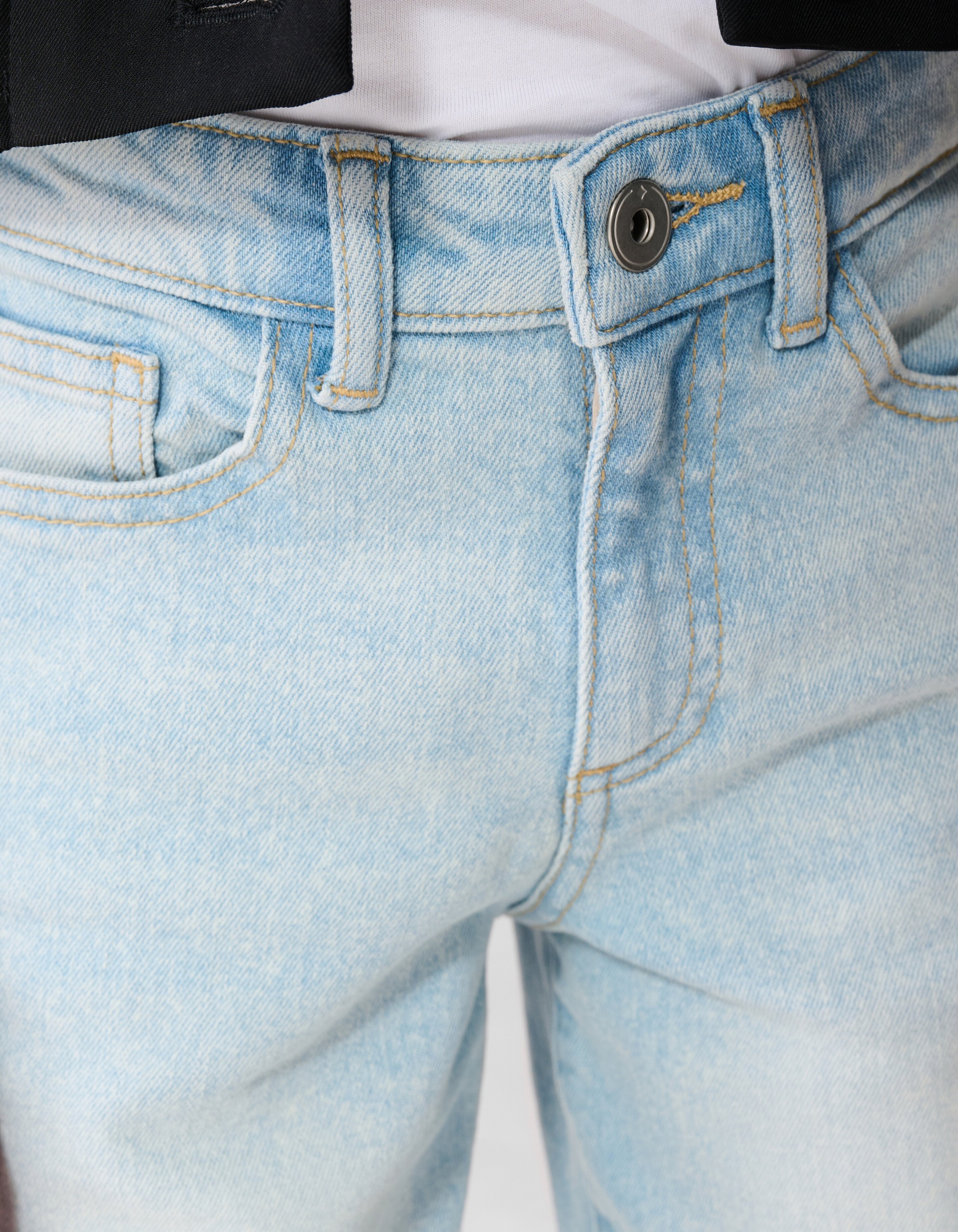 Barrel Fit Jeans Gebleicht SHOEBY GIRLS