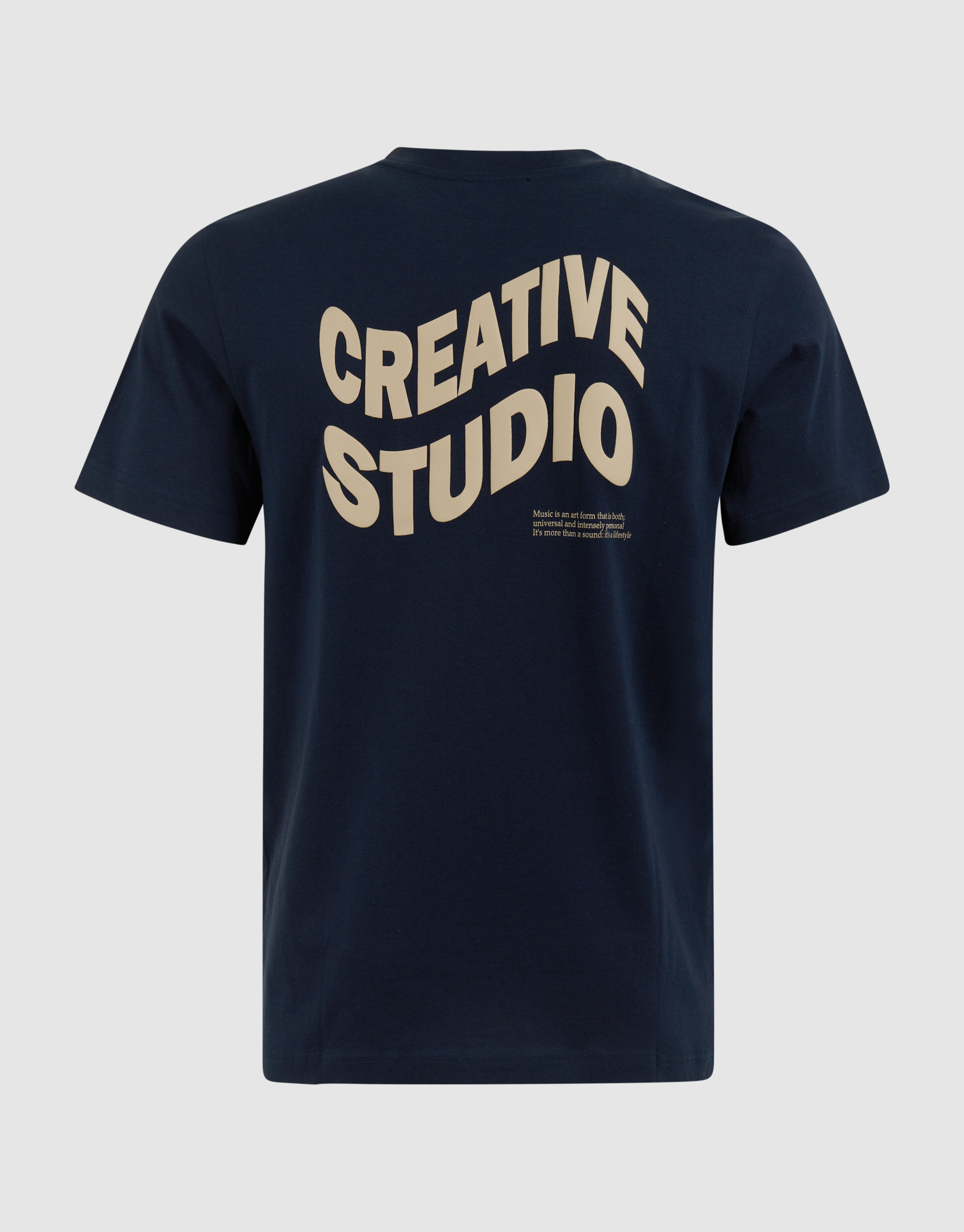 Studio-T-Shirt Dunkelblau SHOEBY MEN